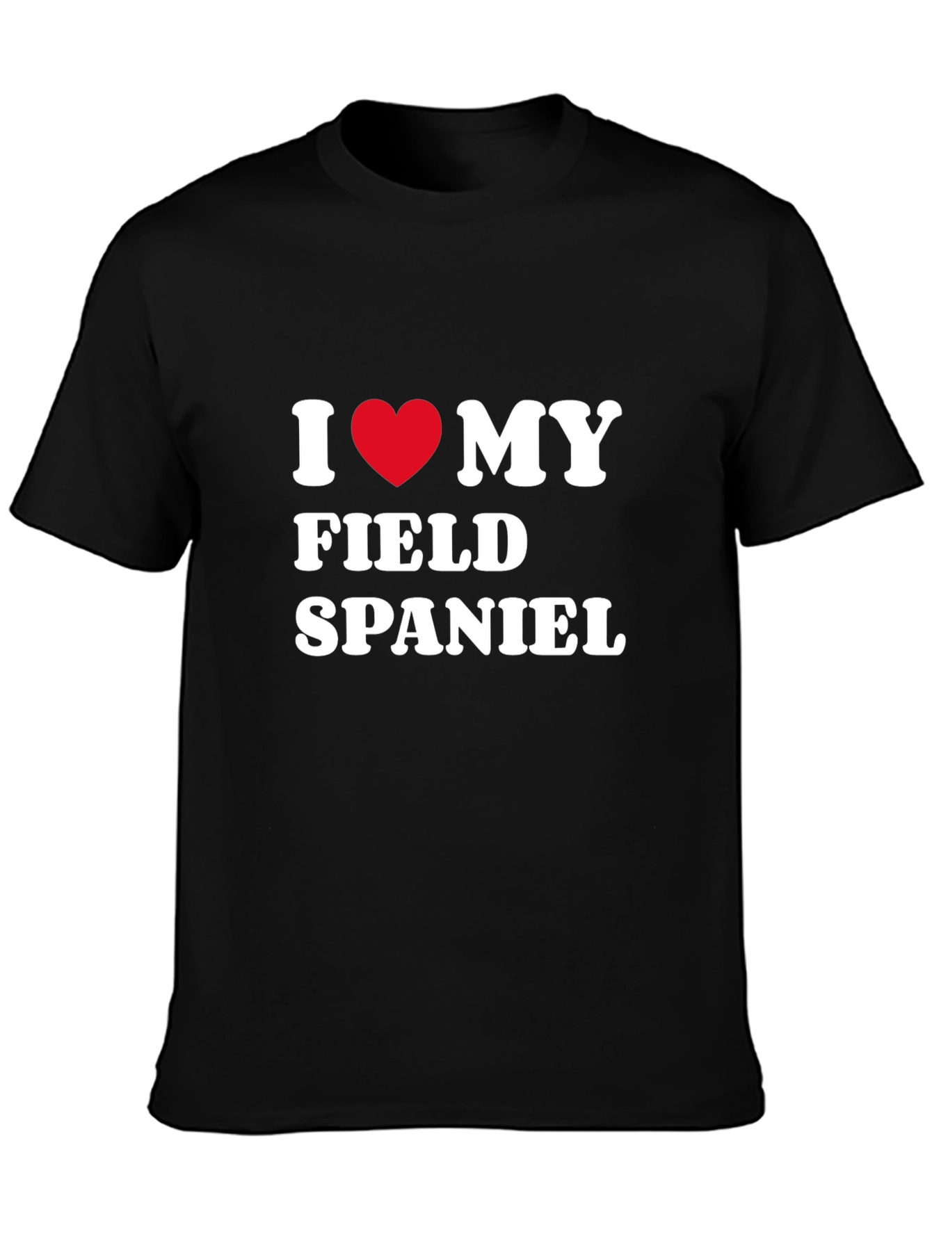 I Love My Field Spaniel T-Shirt