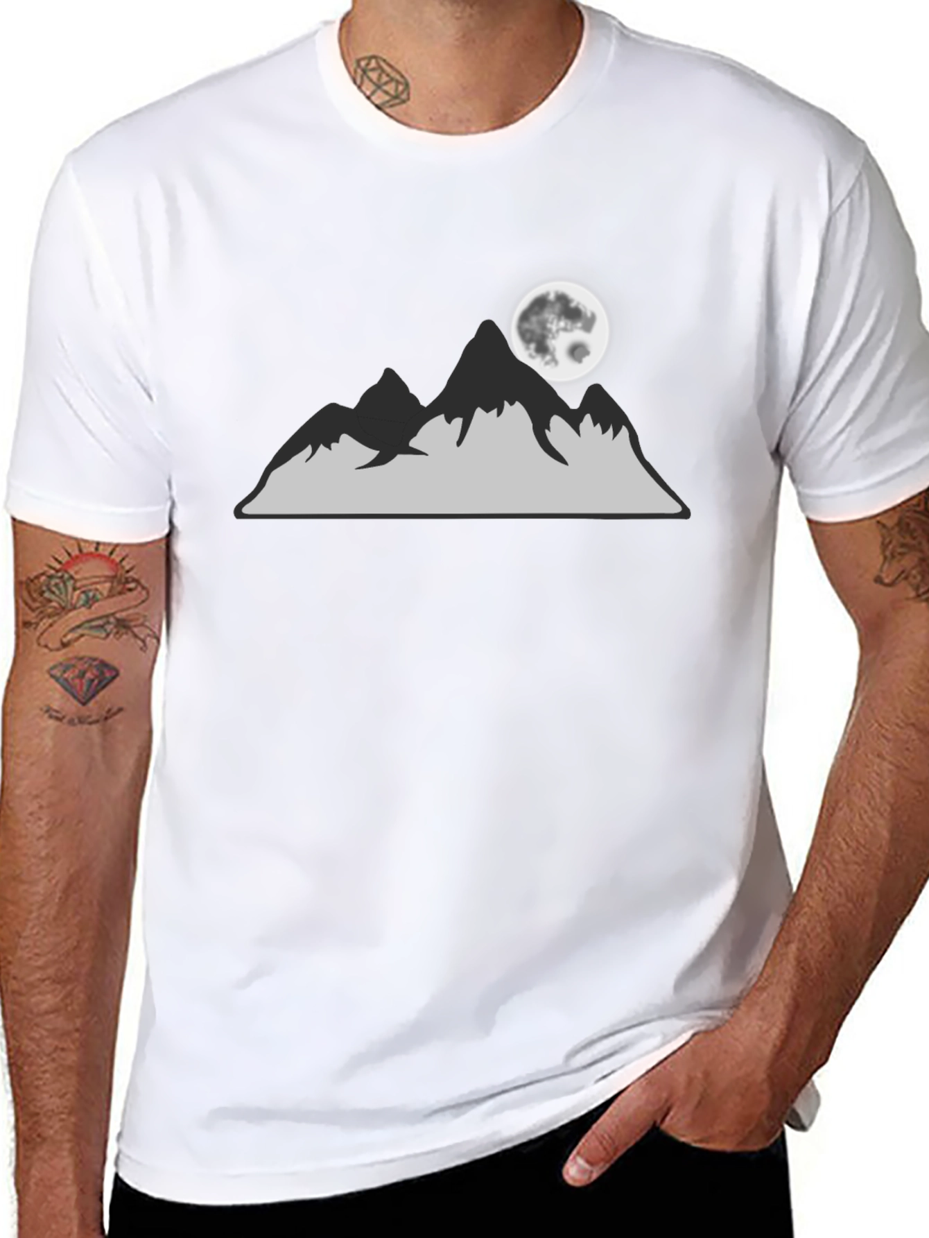 Mountain Moon Graphic Tee - Adventure Ready