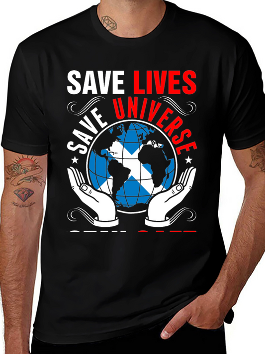 Save Lives Universe T-Shirt