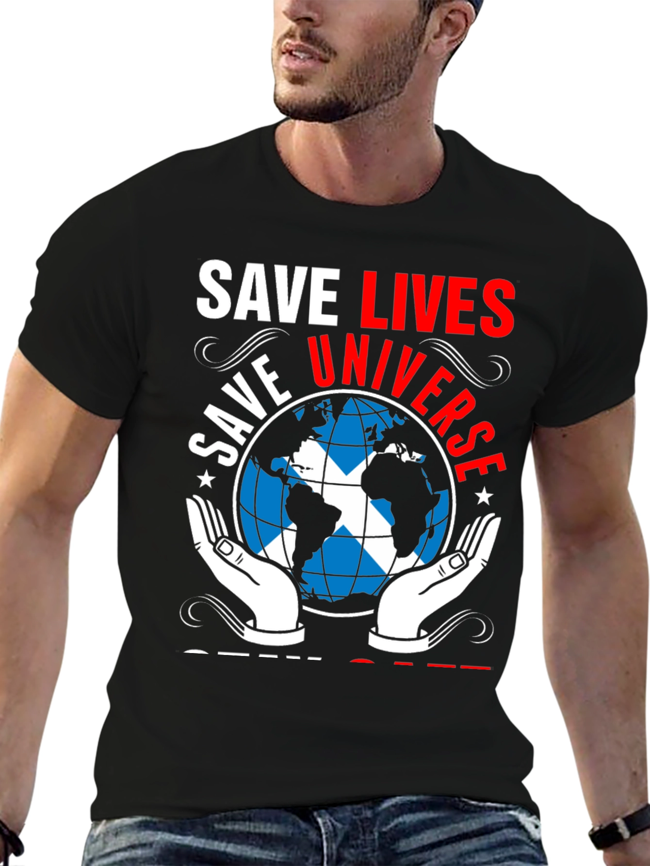 Save Lives Universe T-Shirt