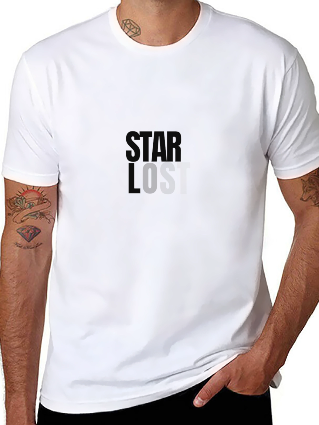 Black Star Lord Graphic Tee - Casual Style