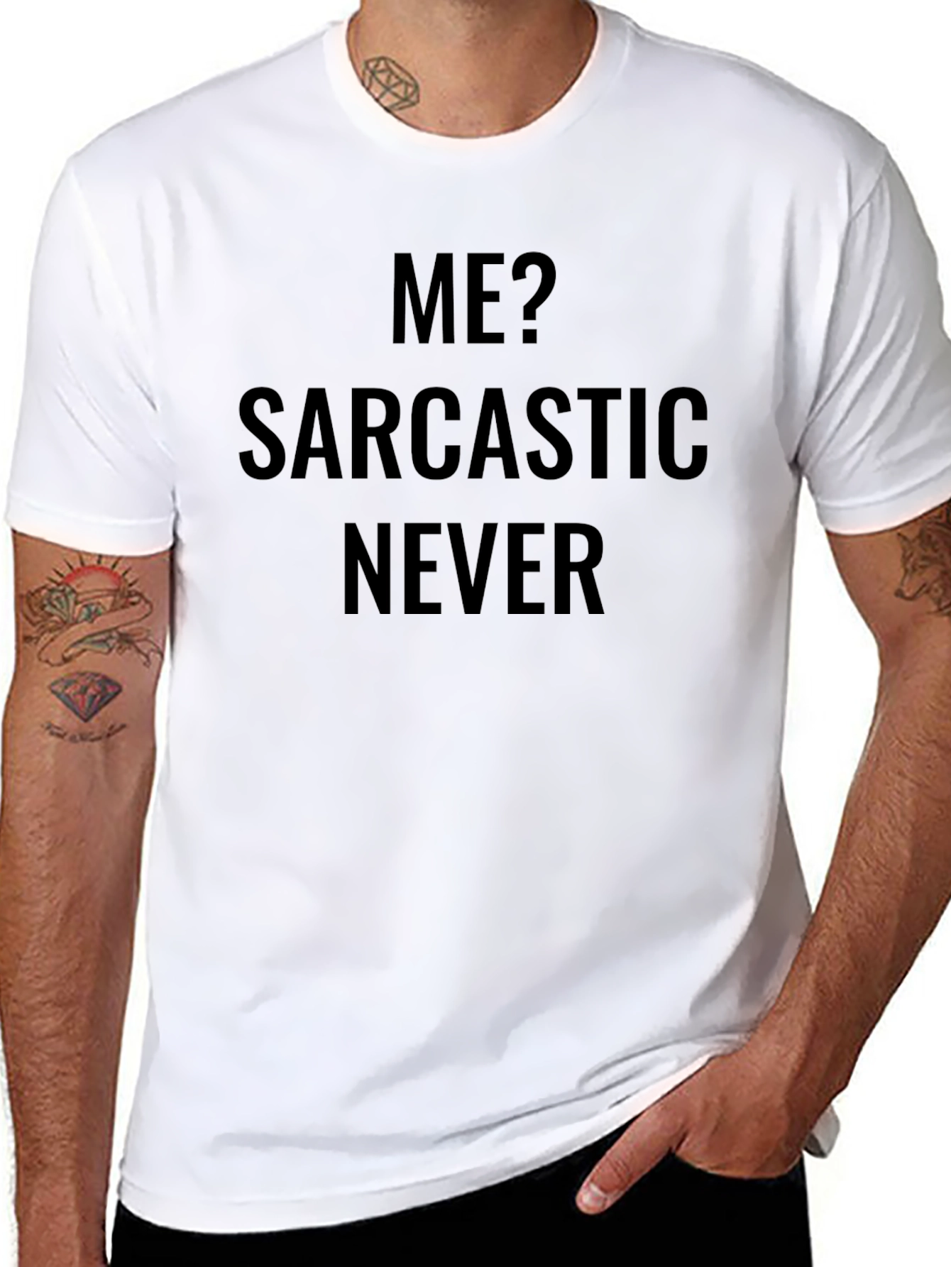 Sarcastic Never Graphic Tee