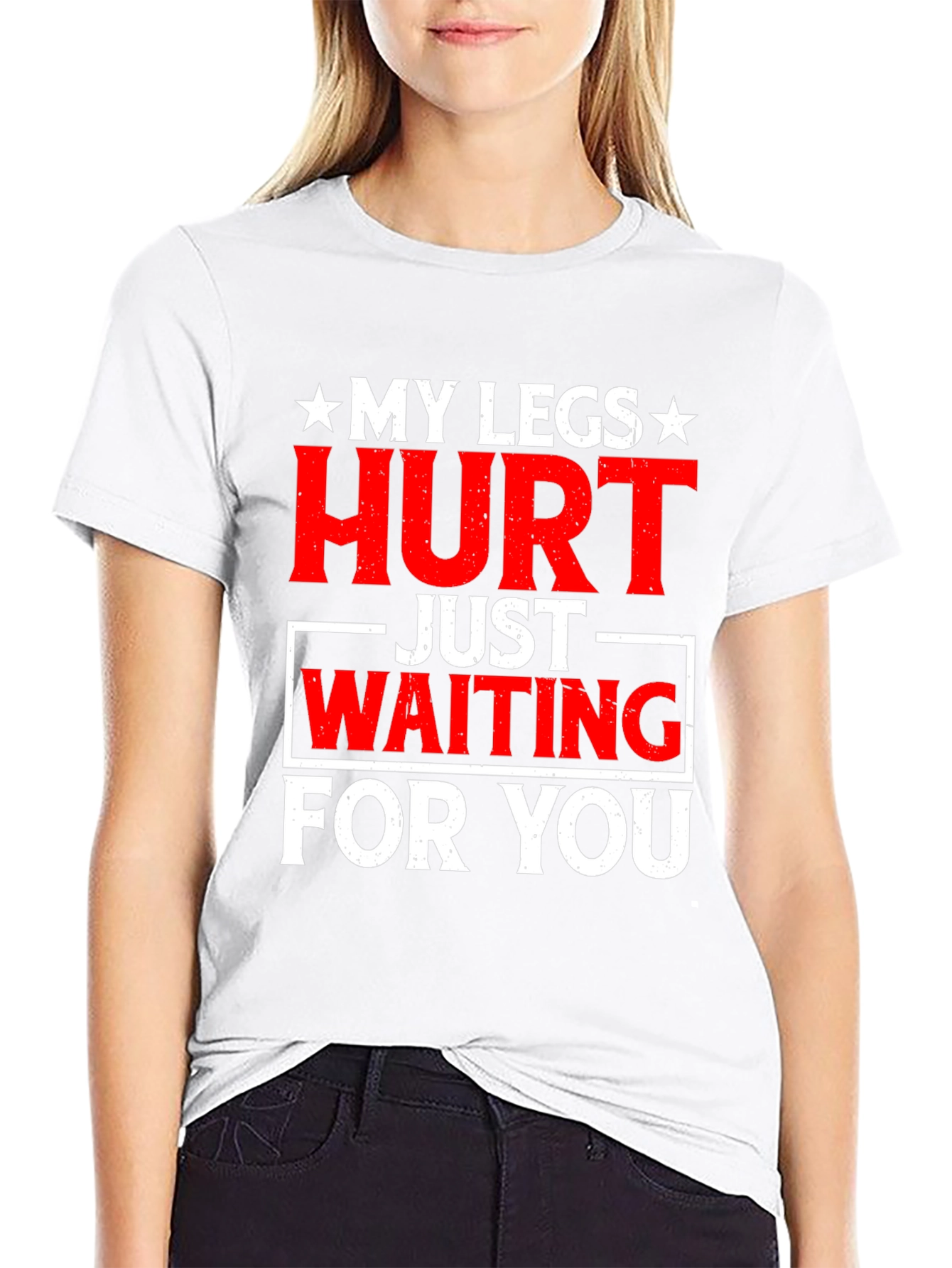 Funny My Legs Hurt Graphic Tee
