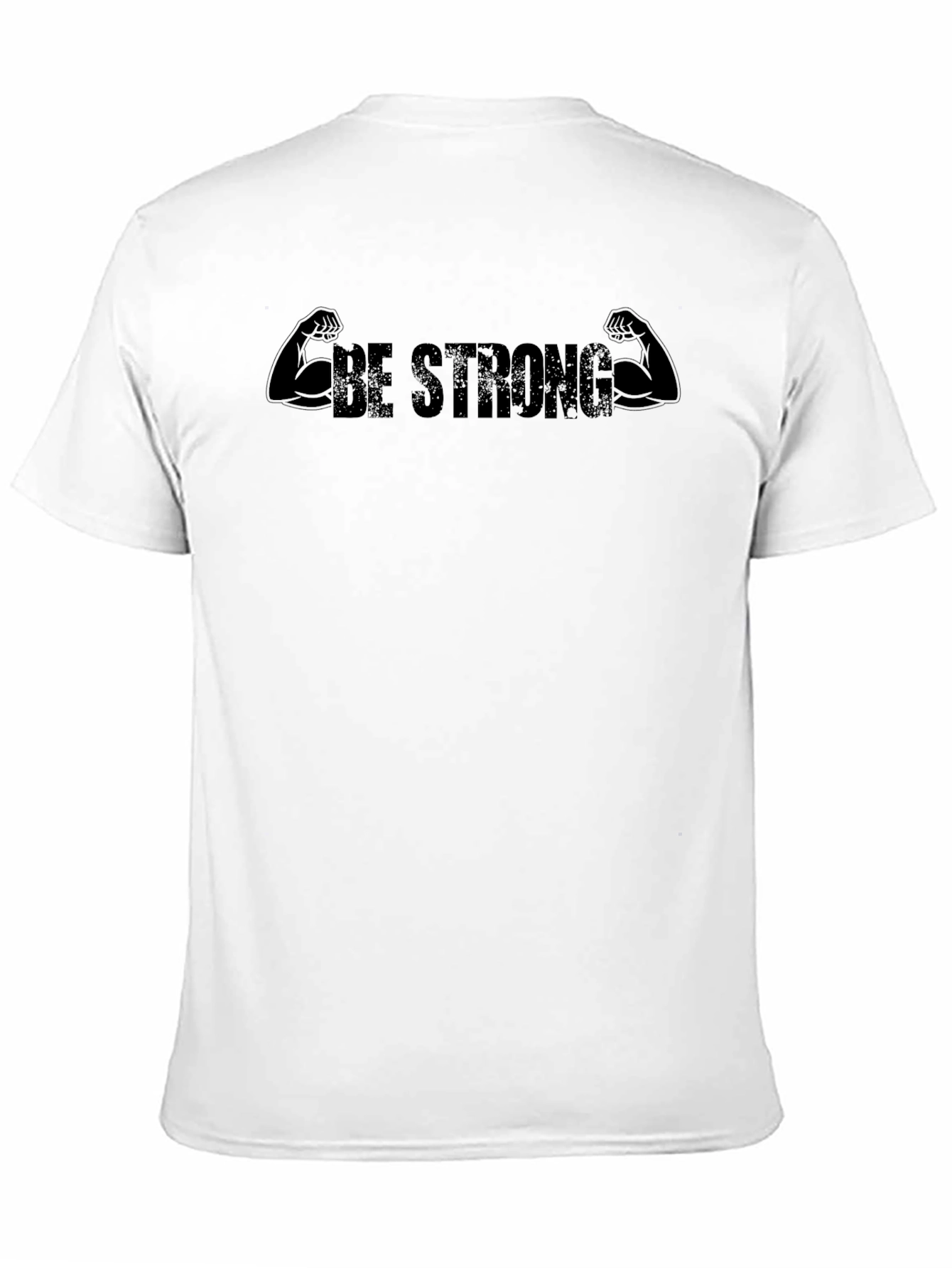 Be Strong Graphic Tee - Black