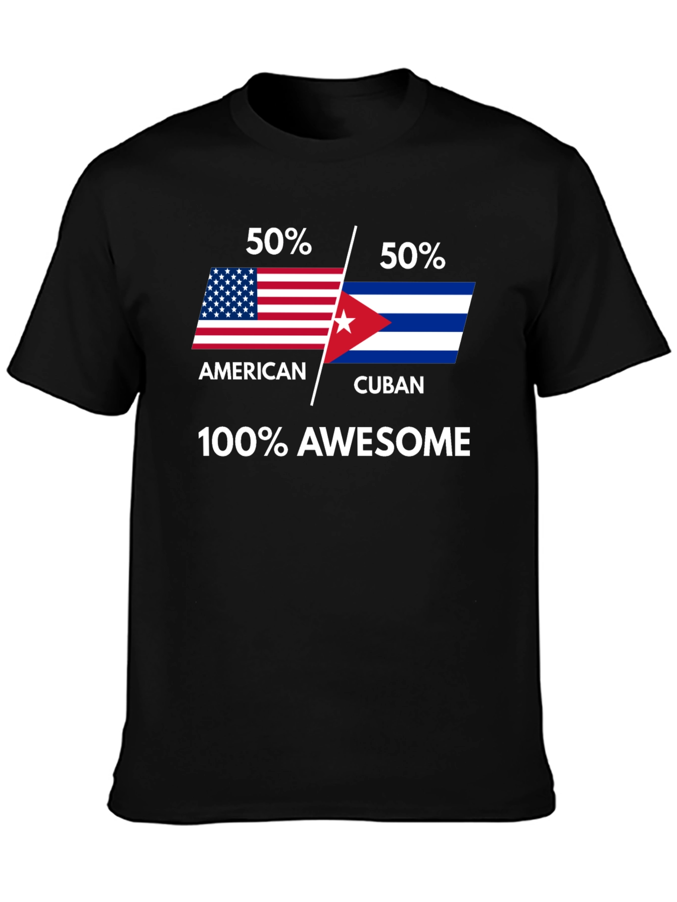 American Cuban Awesome Graphic Tee