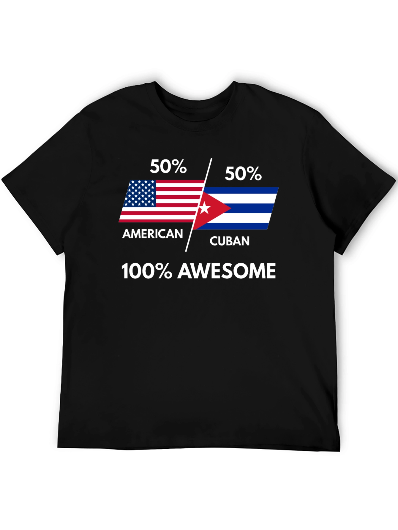 American Cuban Awesome Graphic Tee