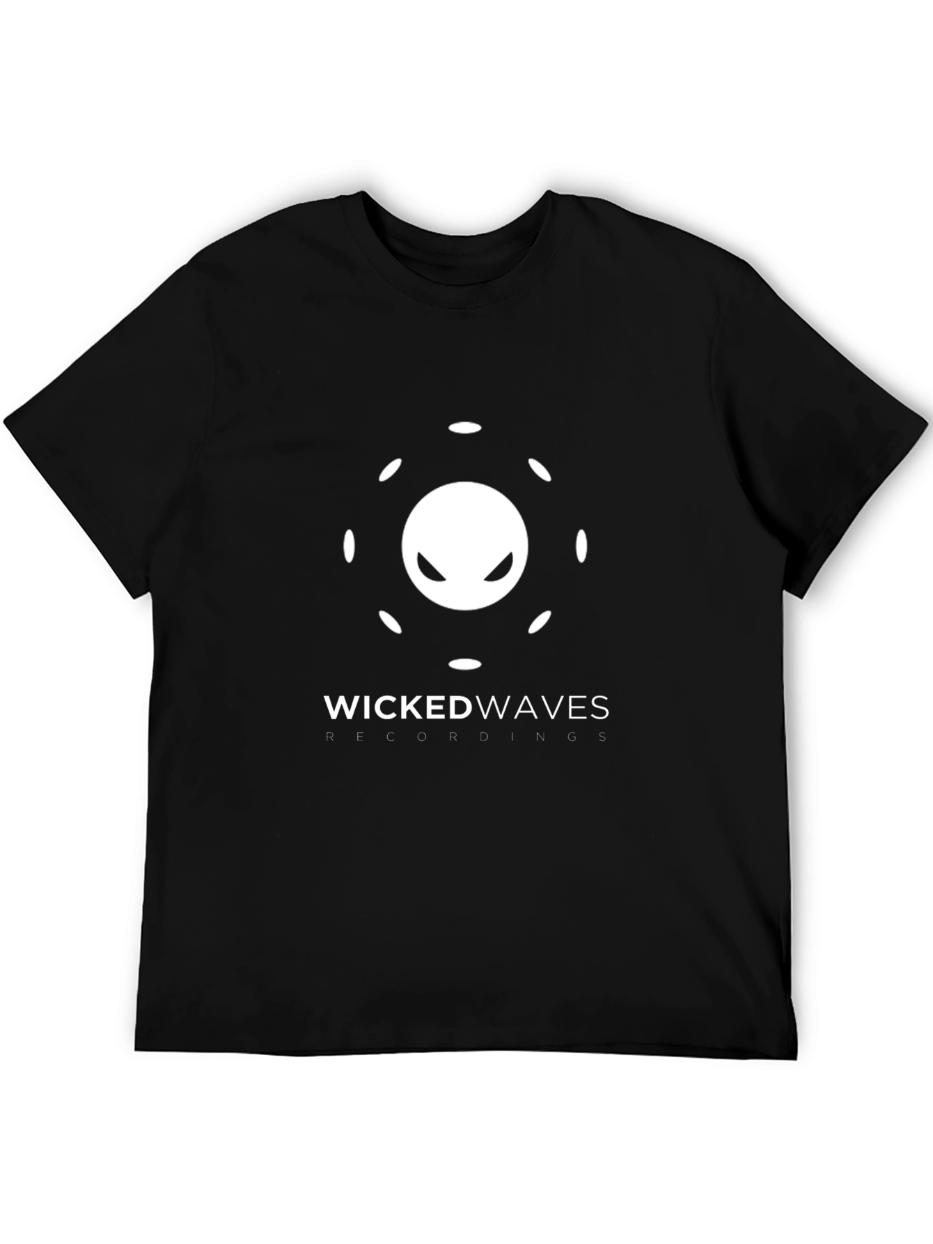 Wicked Waves Graphic T-Shirt - Black
