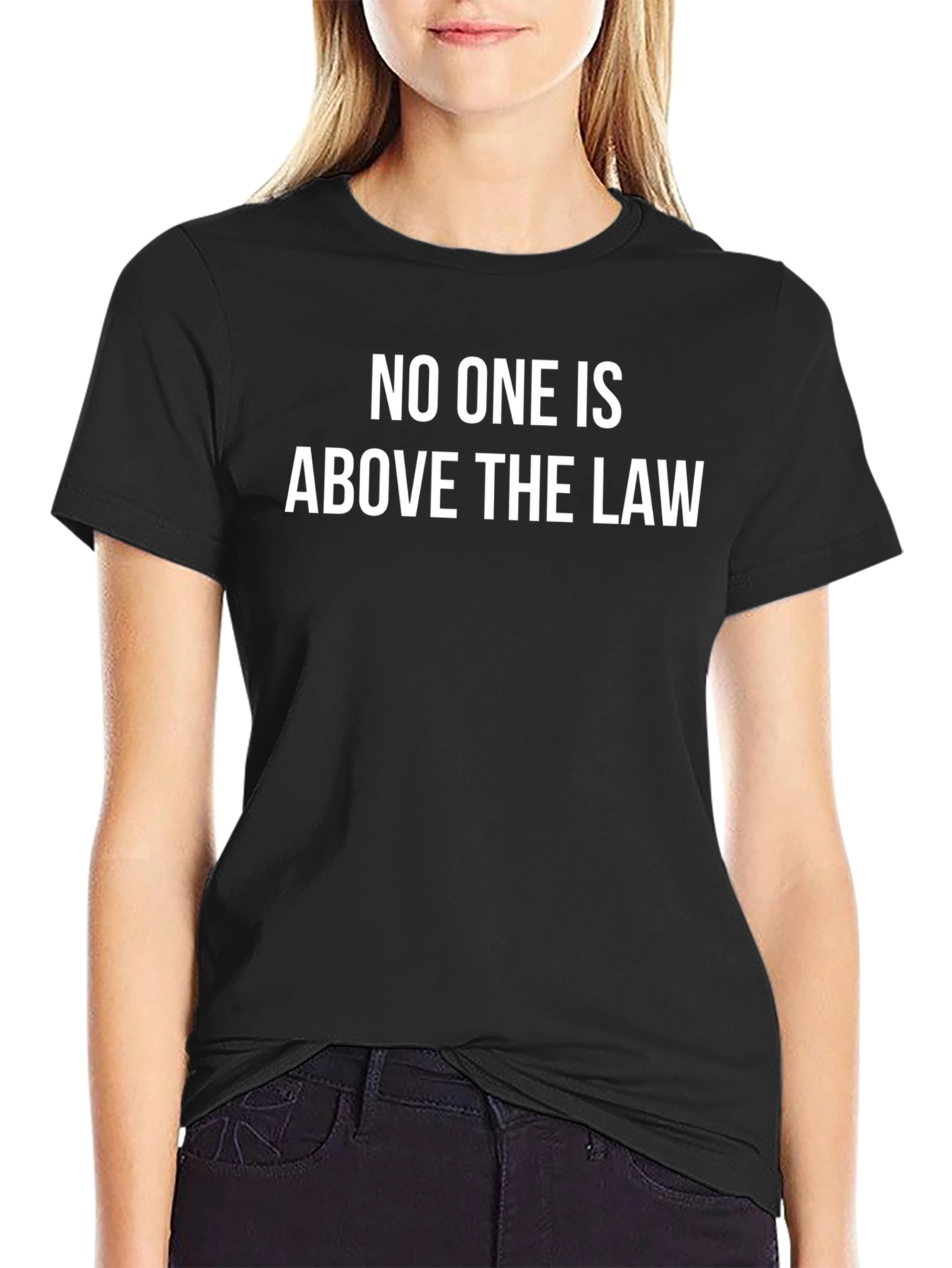 No One Is Above the Law Graphic T-Shirt