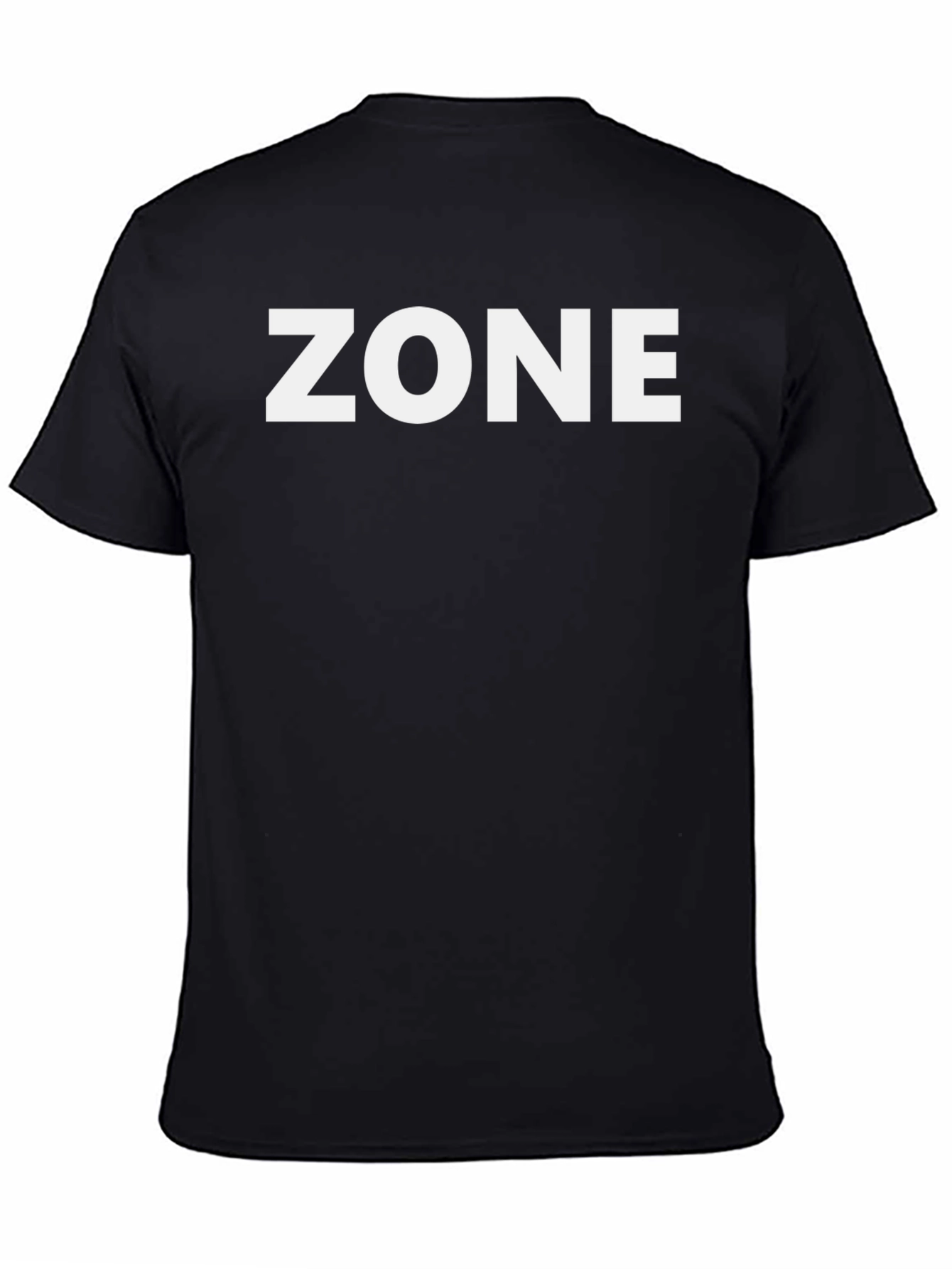 ZONE Bold Graphic T-Shirt - Black