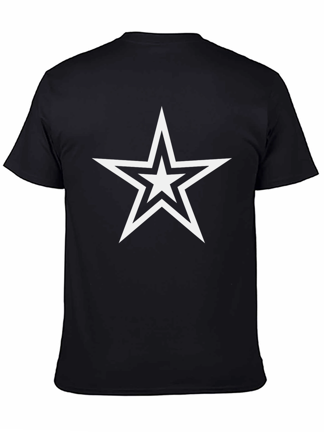 Bold Star Graphic Tee - Modern Style