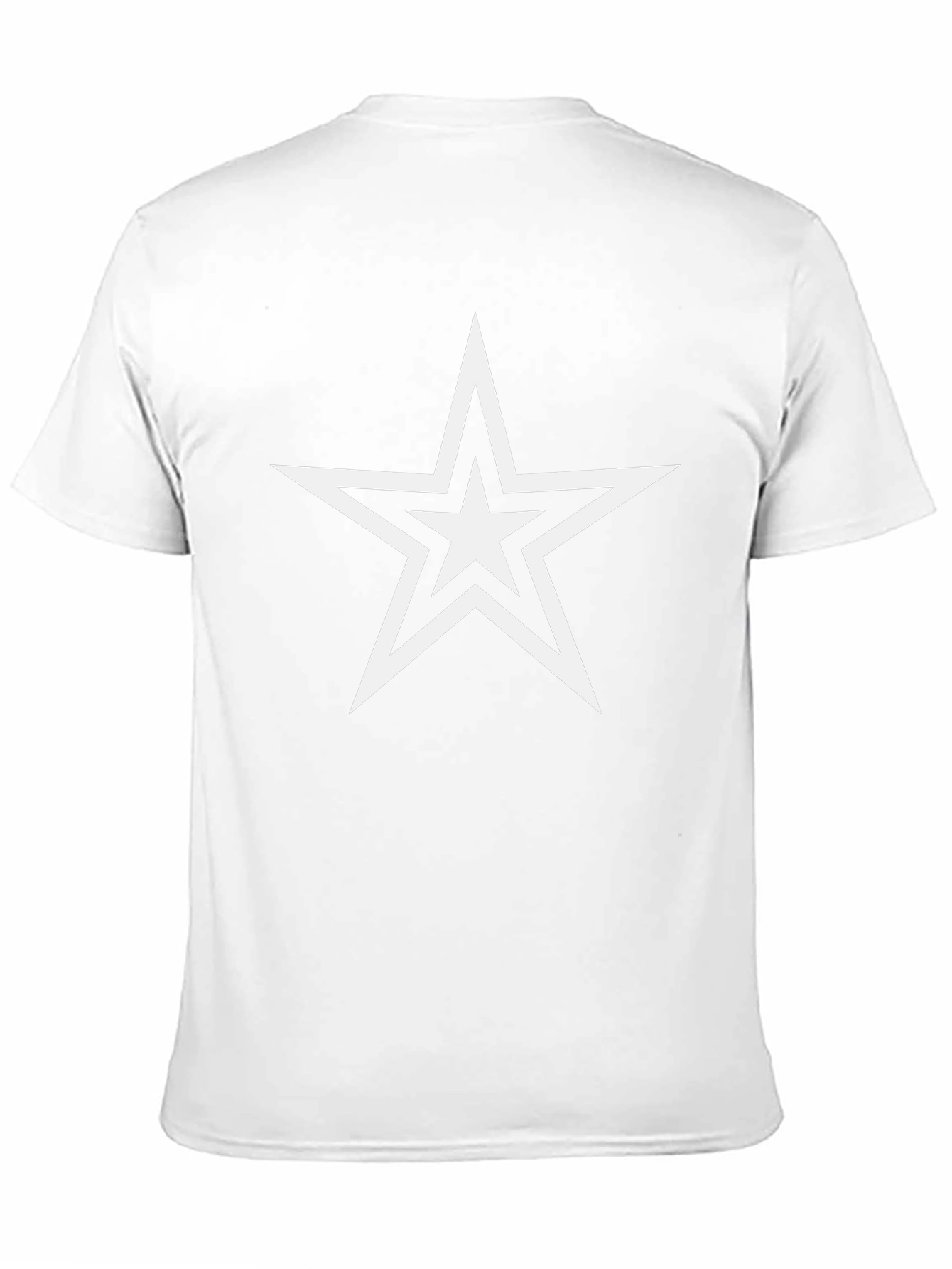 Bold Star Graphic Tee - Modern Style