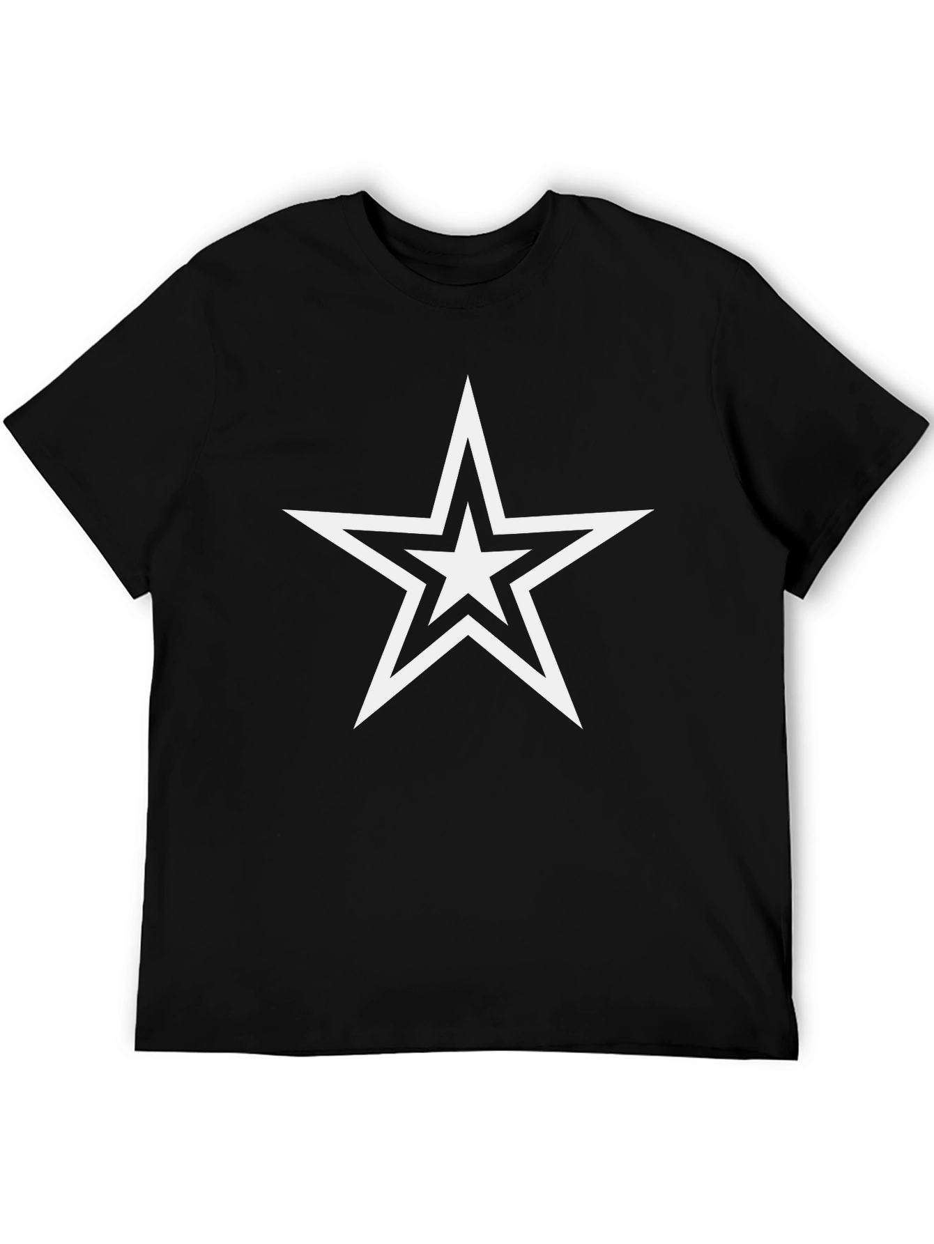 Bold Star Graphic Tee - Modern Style