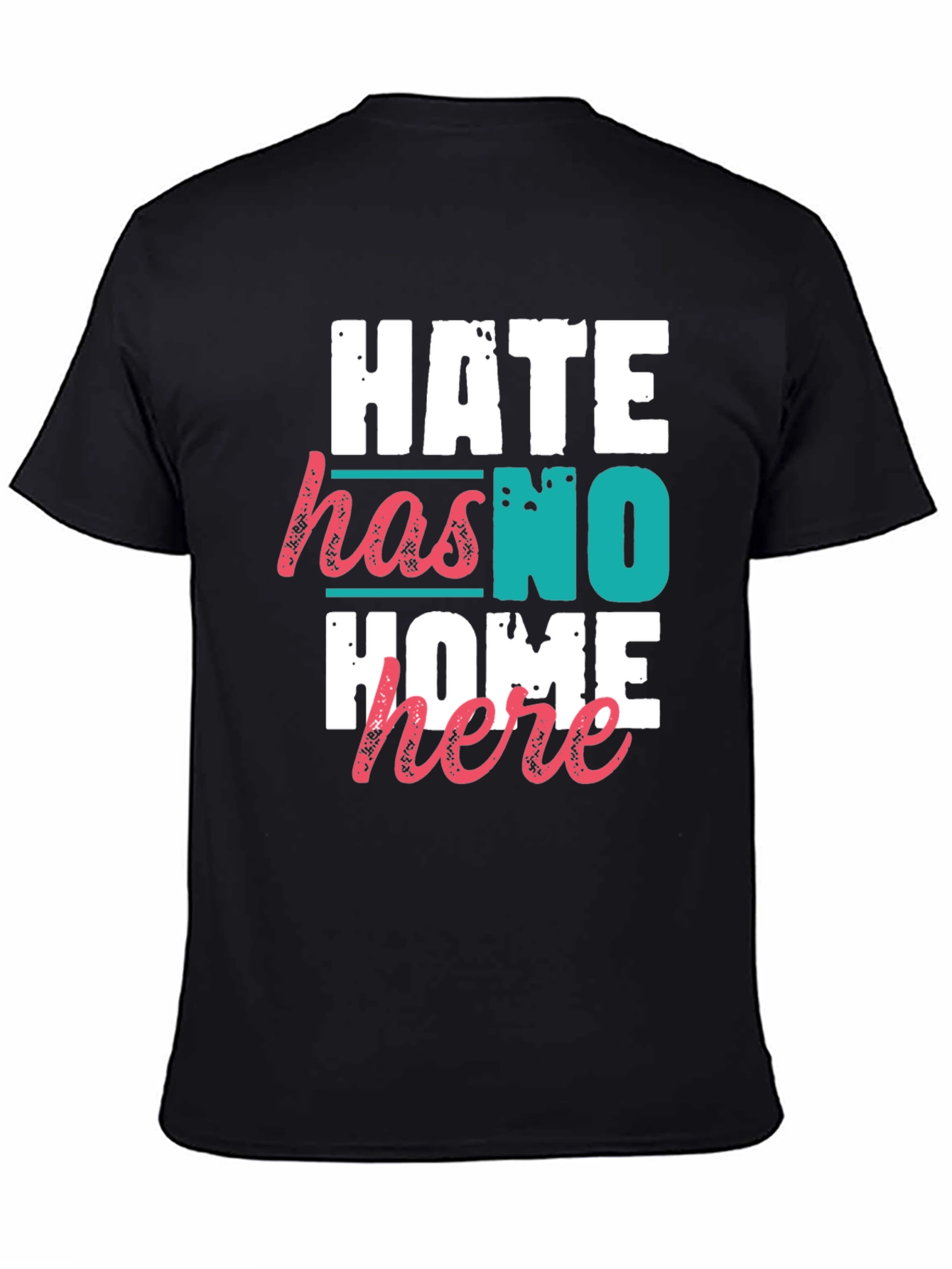 Hate Has No Home Here Graphic Tee - Black