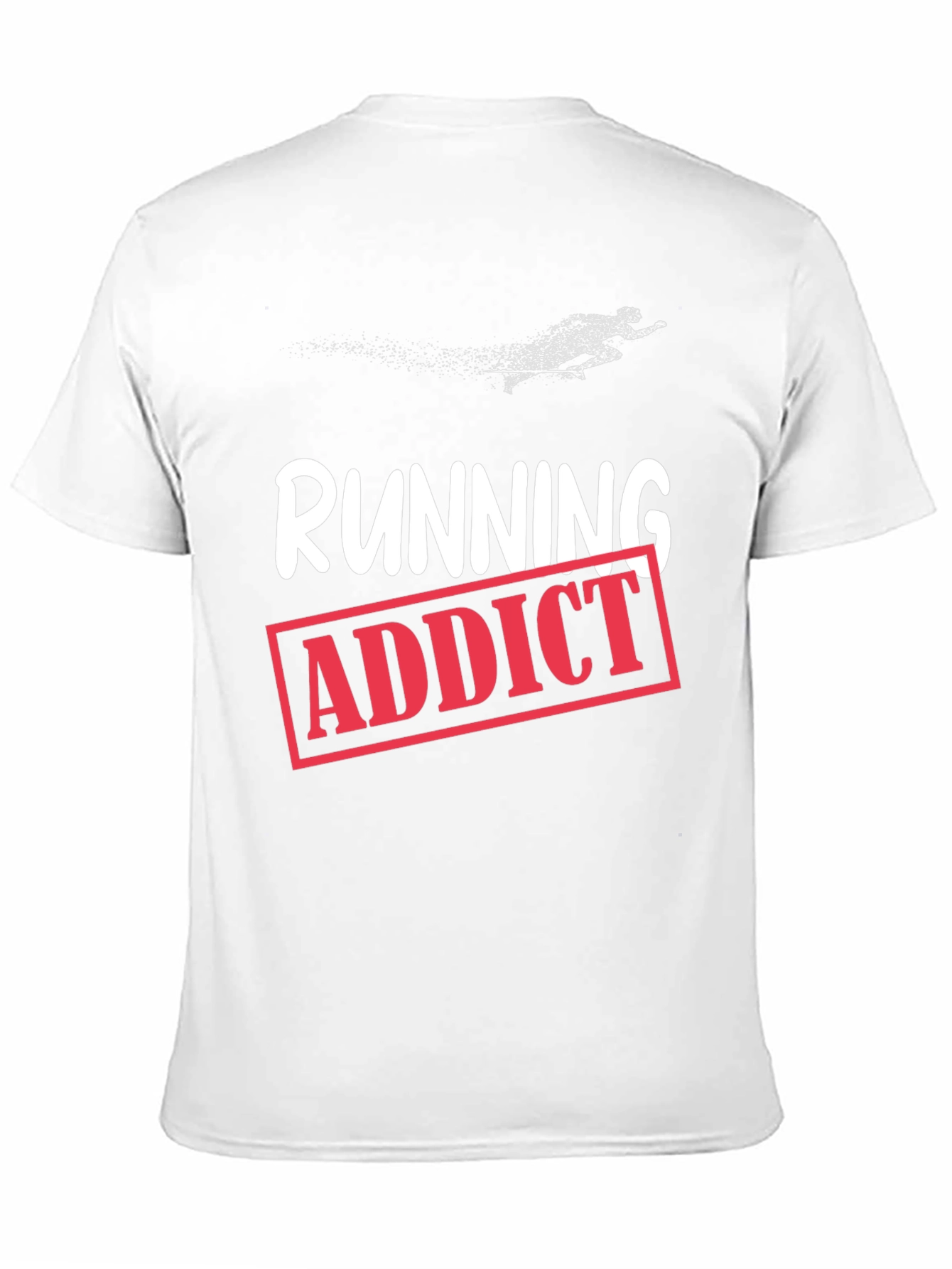Running Addict Graphic T-Shirt - Black