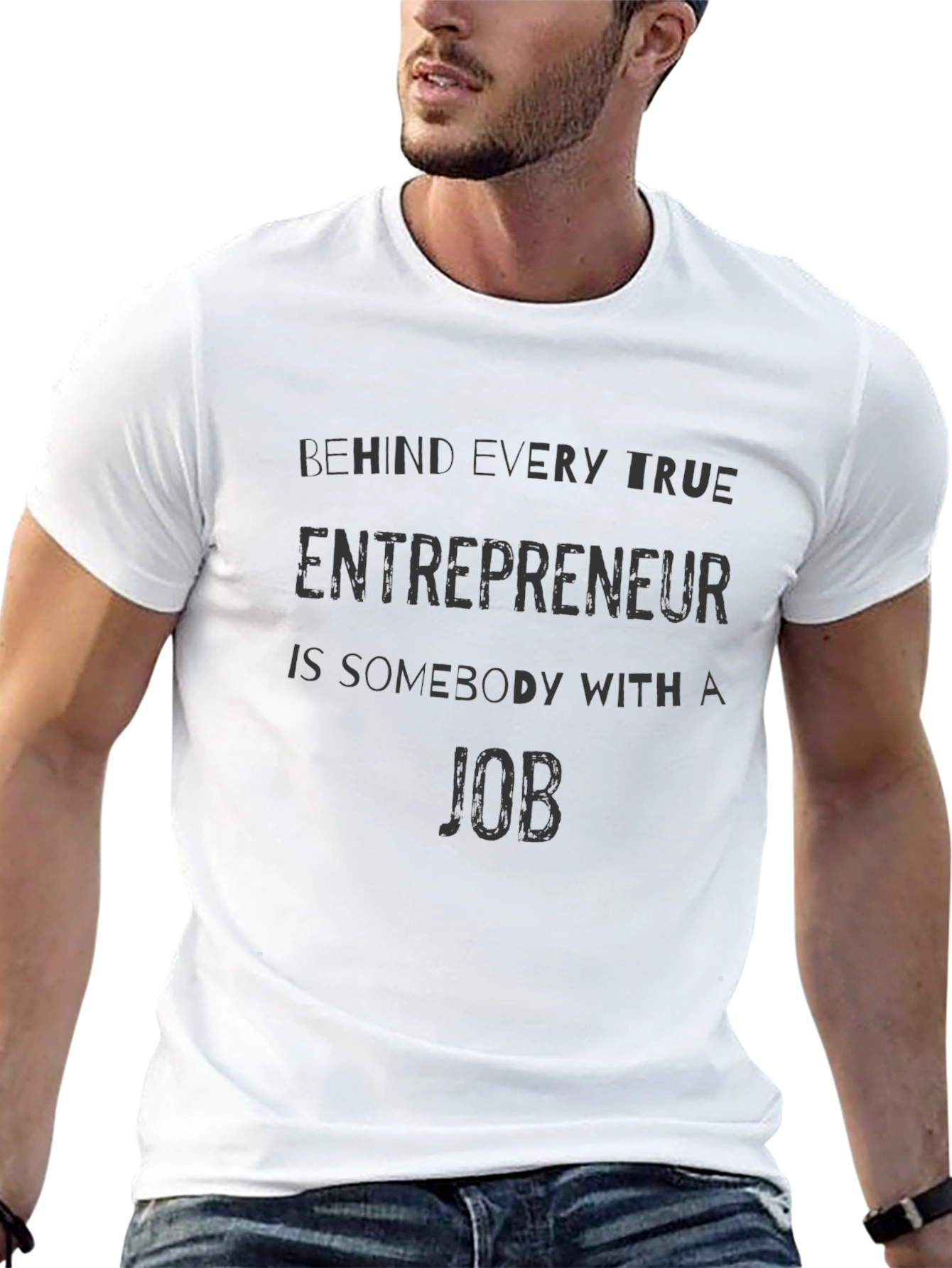 Entrepreneur Job Black T-Shirt Funny