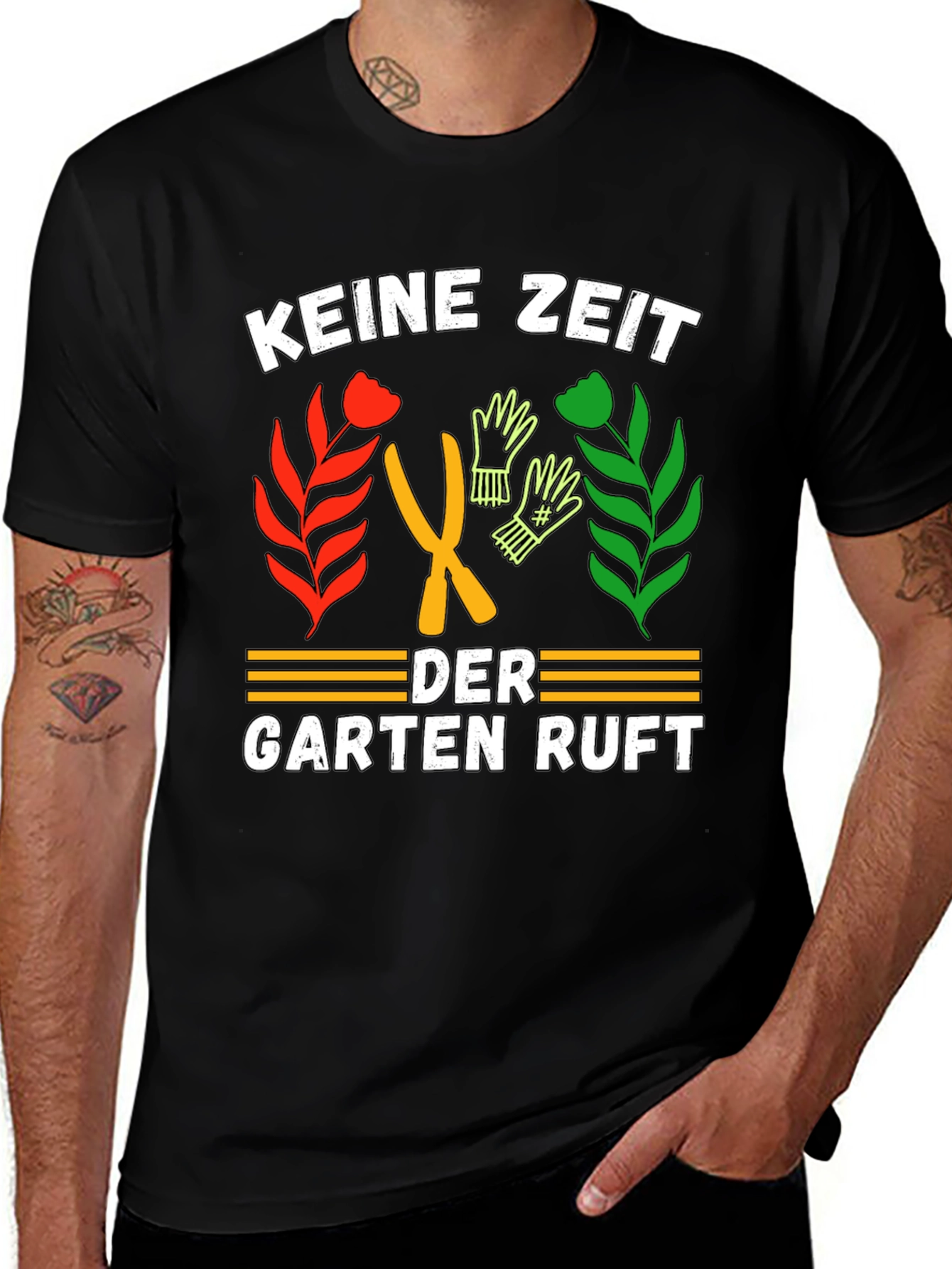 Gardening T-Shirt - Keine Zeit Der Garten Ruft