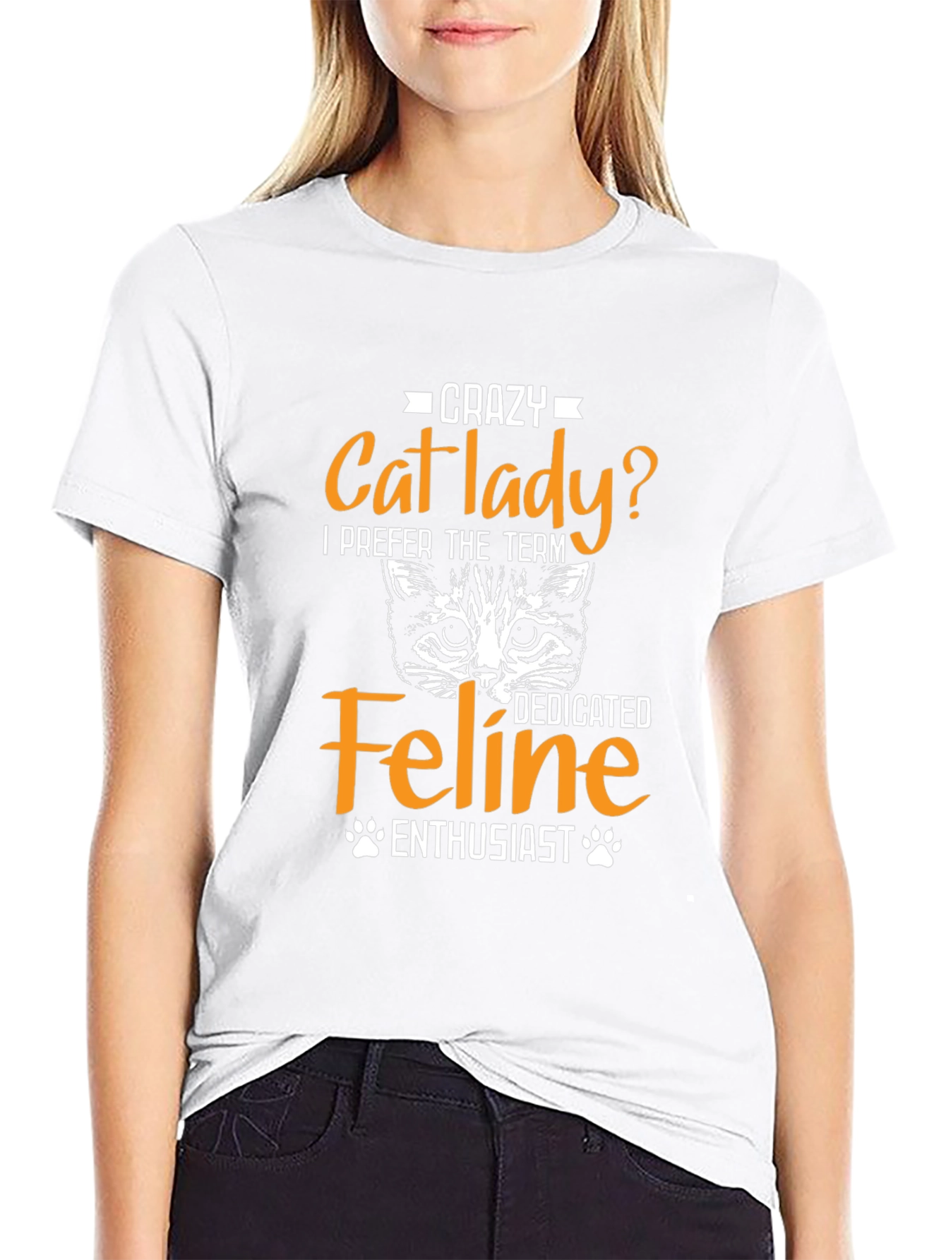 Crazy Cat Lady T-Shirt - Feline Enthusiast