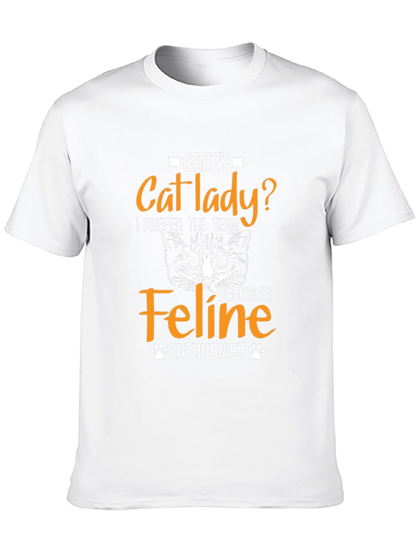 Crazy Cat Lady T-Shirt - Feline Enthusiast