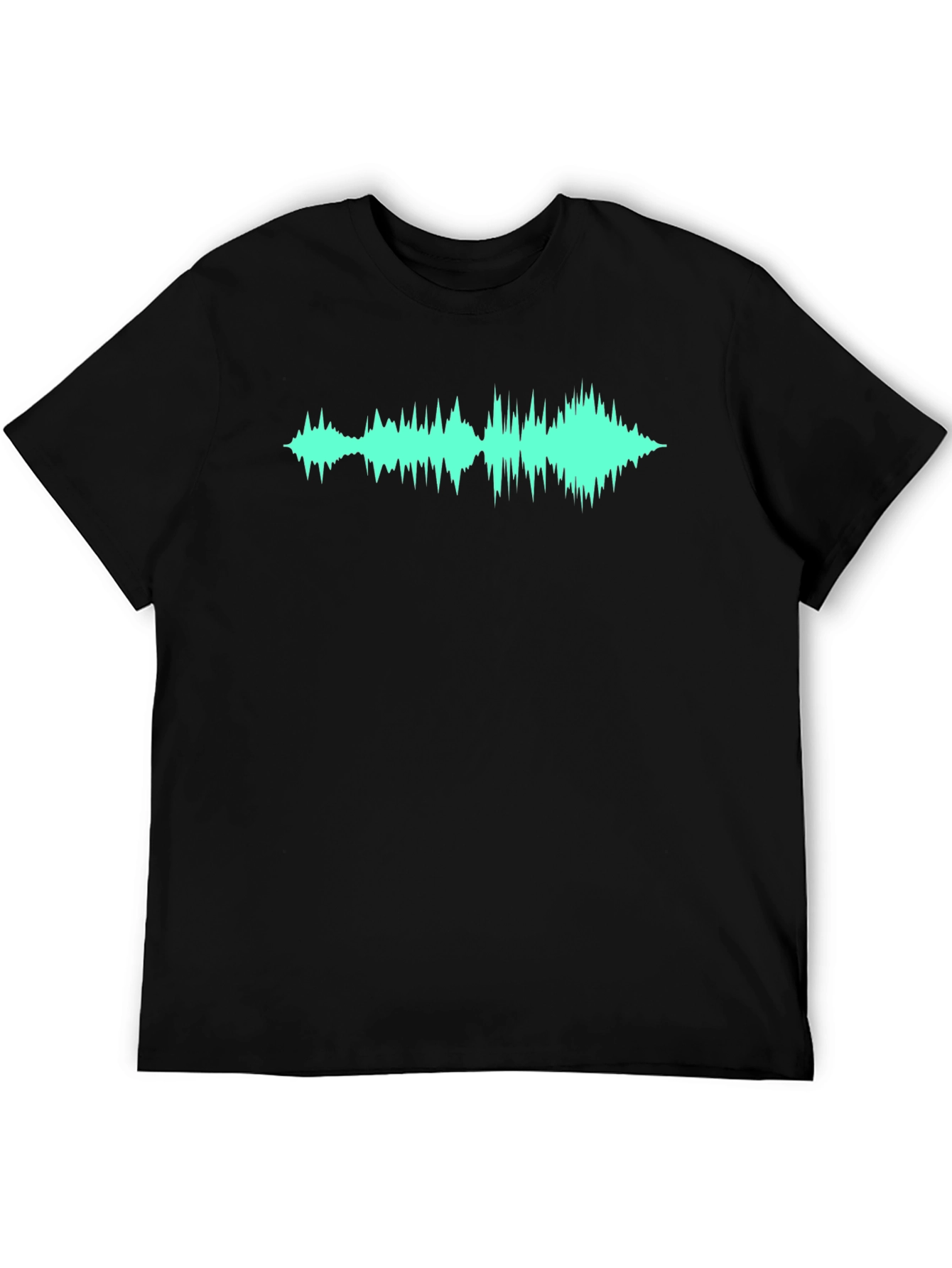 Sound Wave Graphic Tee - Modern Design