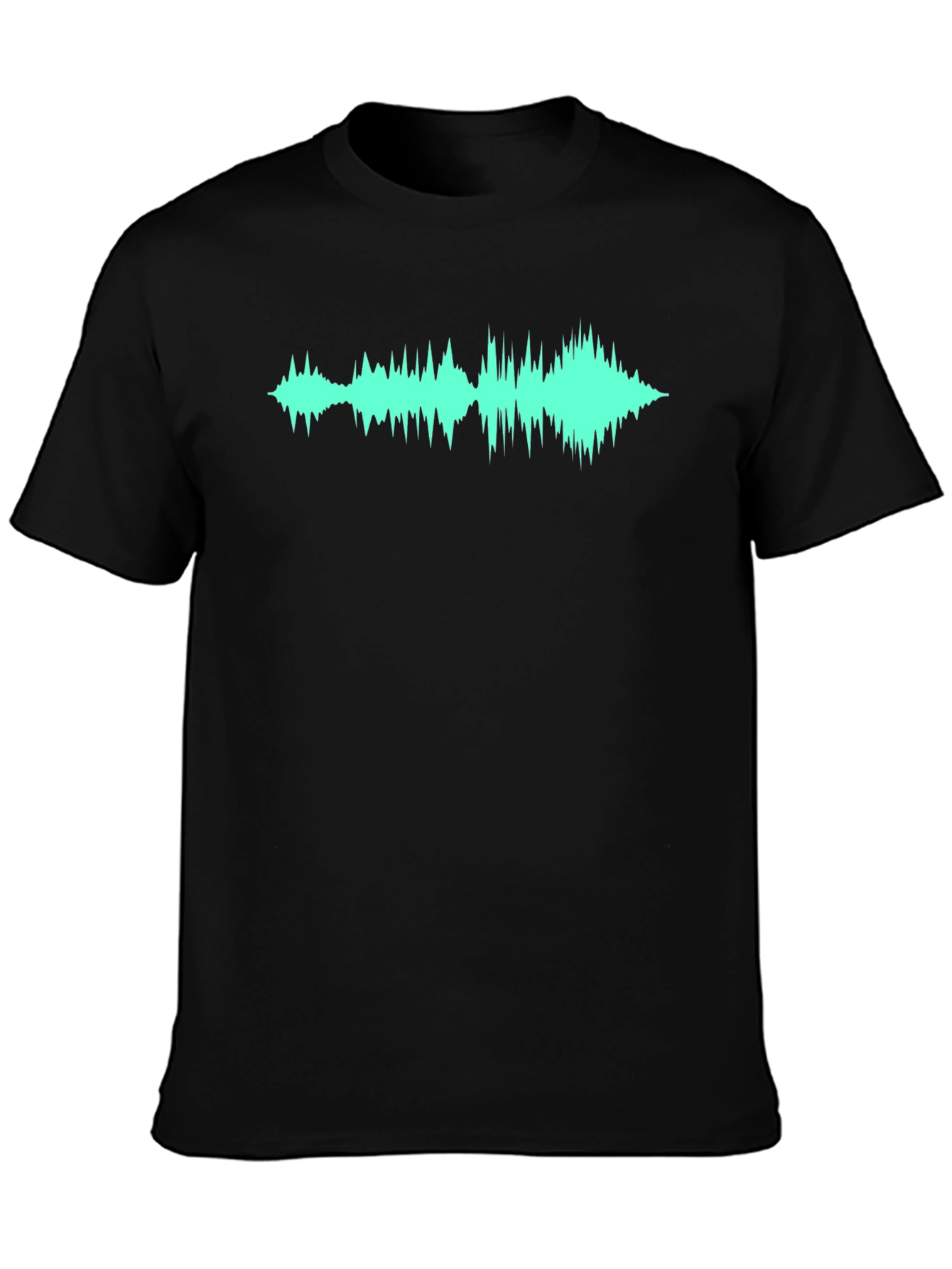 Sound Wave Graphic Tee - Modern Design