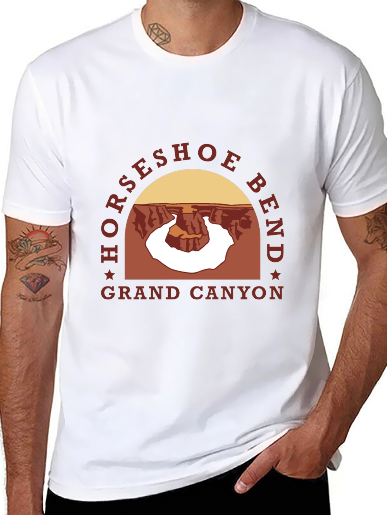 Horseshoe Bend Grand Canyon Graphic Tee