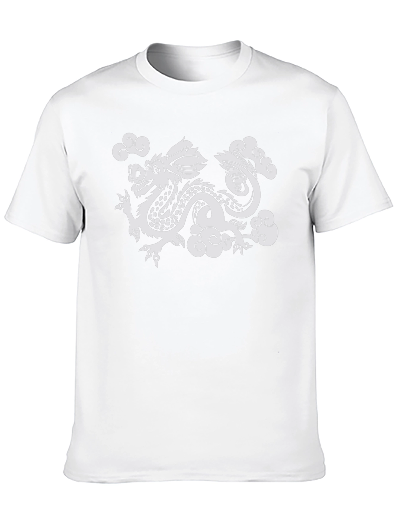 Dragon Cloud Graphic Tee - Mens Black T-Shirt