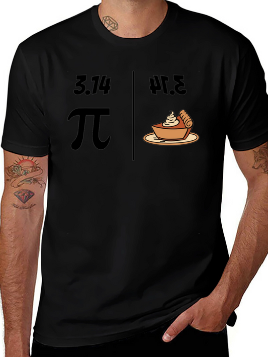 Pi Pie Humor T-Shirt: Celebrate Math & Dessert!