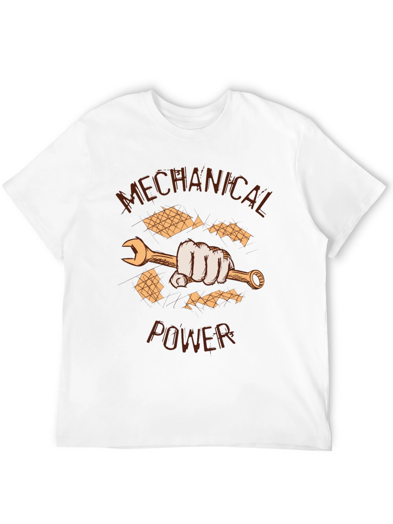 Mechanical Power T-Shirt - Wrench Grip Design
