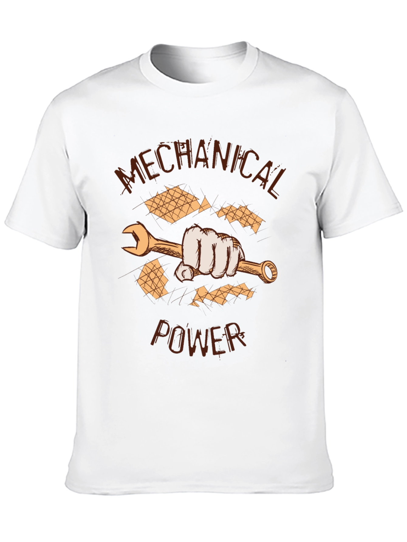 Mechanical Power T-Shirt - Wrench Grip Design