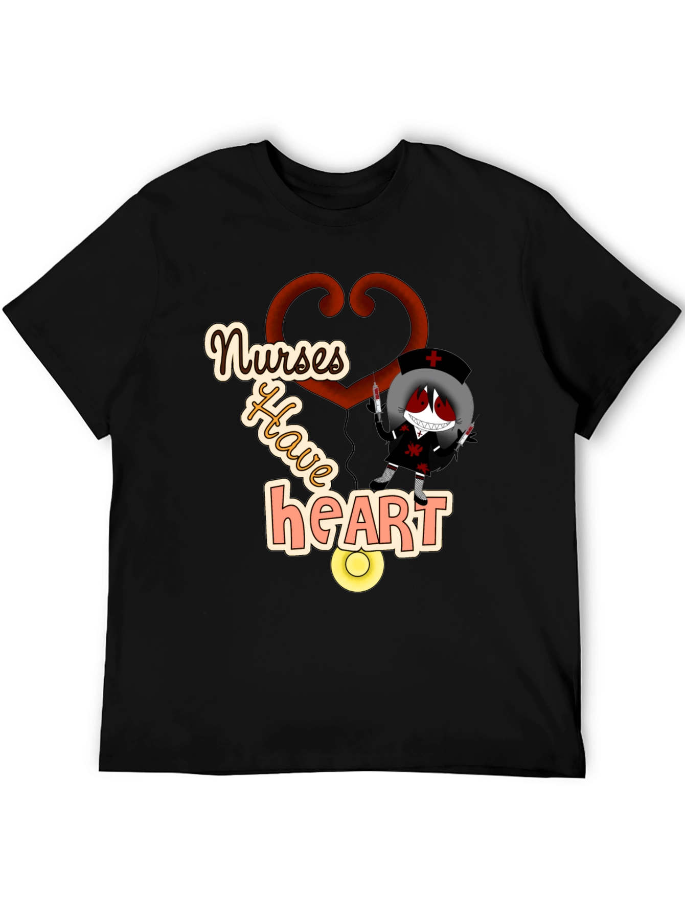 Nurses Have Heart Graphic T-Shirt