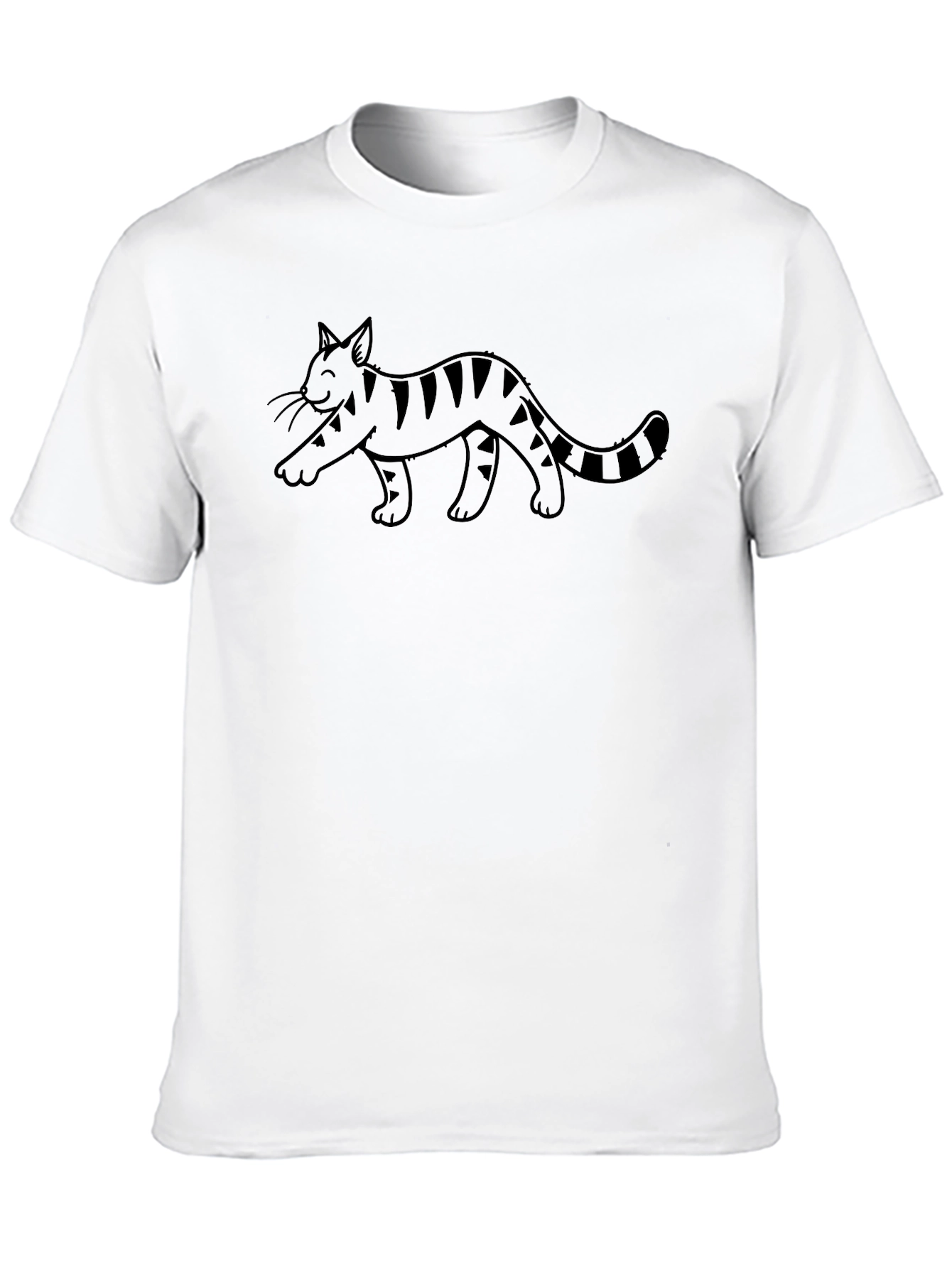 Cat Graphic Tee - Unisex Soft Cotton T-Shirt