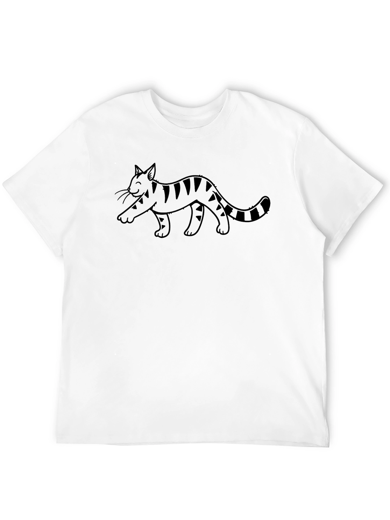Cat Graphic Tee - Unisex Soft Cotton T-Shirt