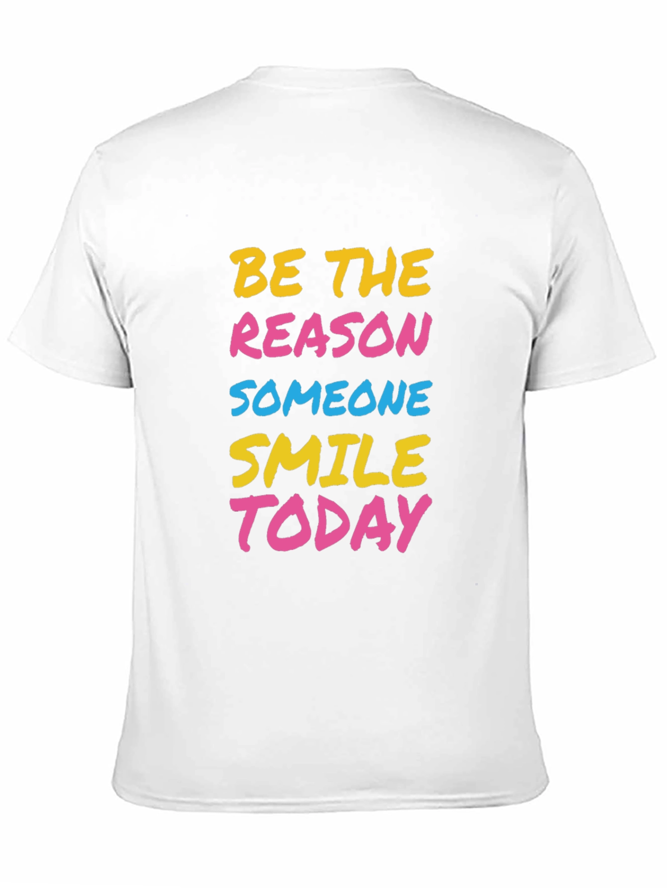 Be The Reason Smile Today Graphic Tee - Black