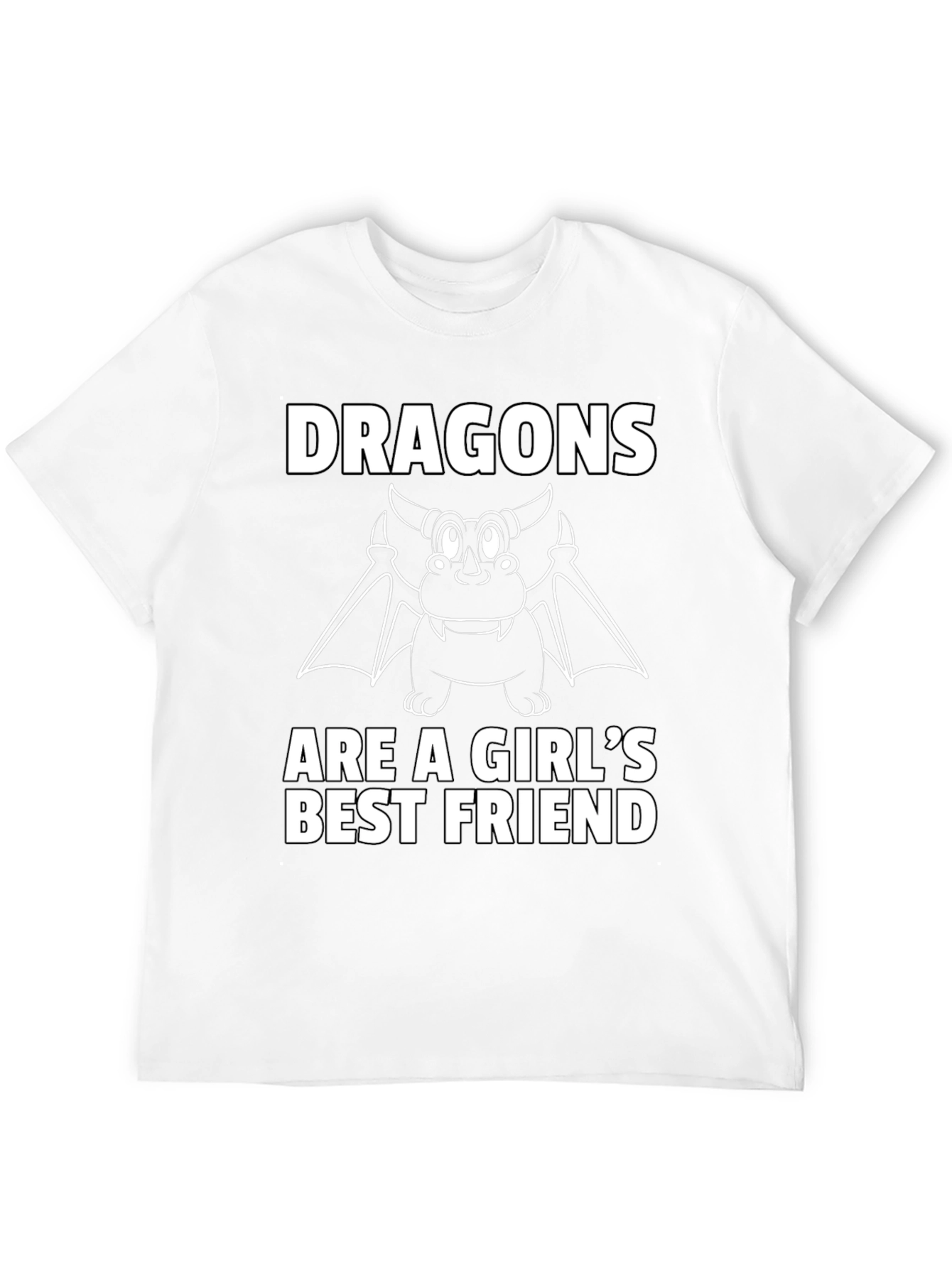 Dragons Are A Girls Best Friend T-Shirt