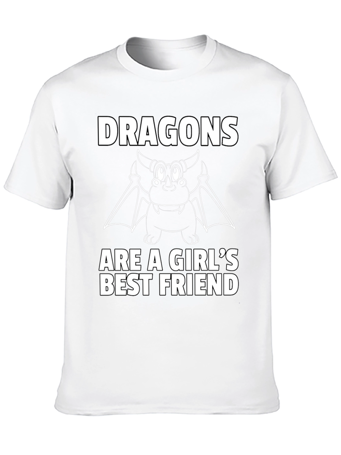 Dragons Are A Girls Best Friend T-Shirt