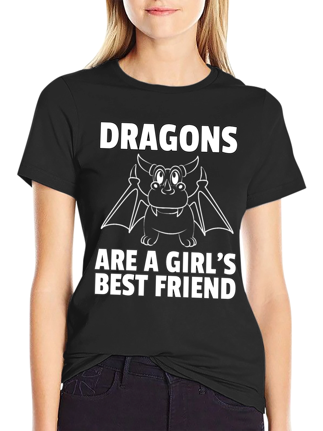 Dragons Are A Girls Best Friend T-Shirt