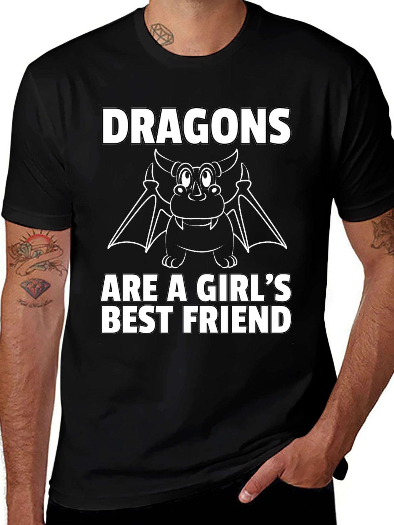 Dragons Are A Girls Best Friend T-Shirt
