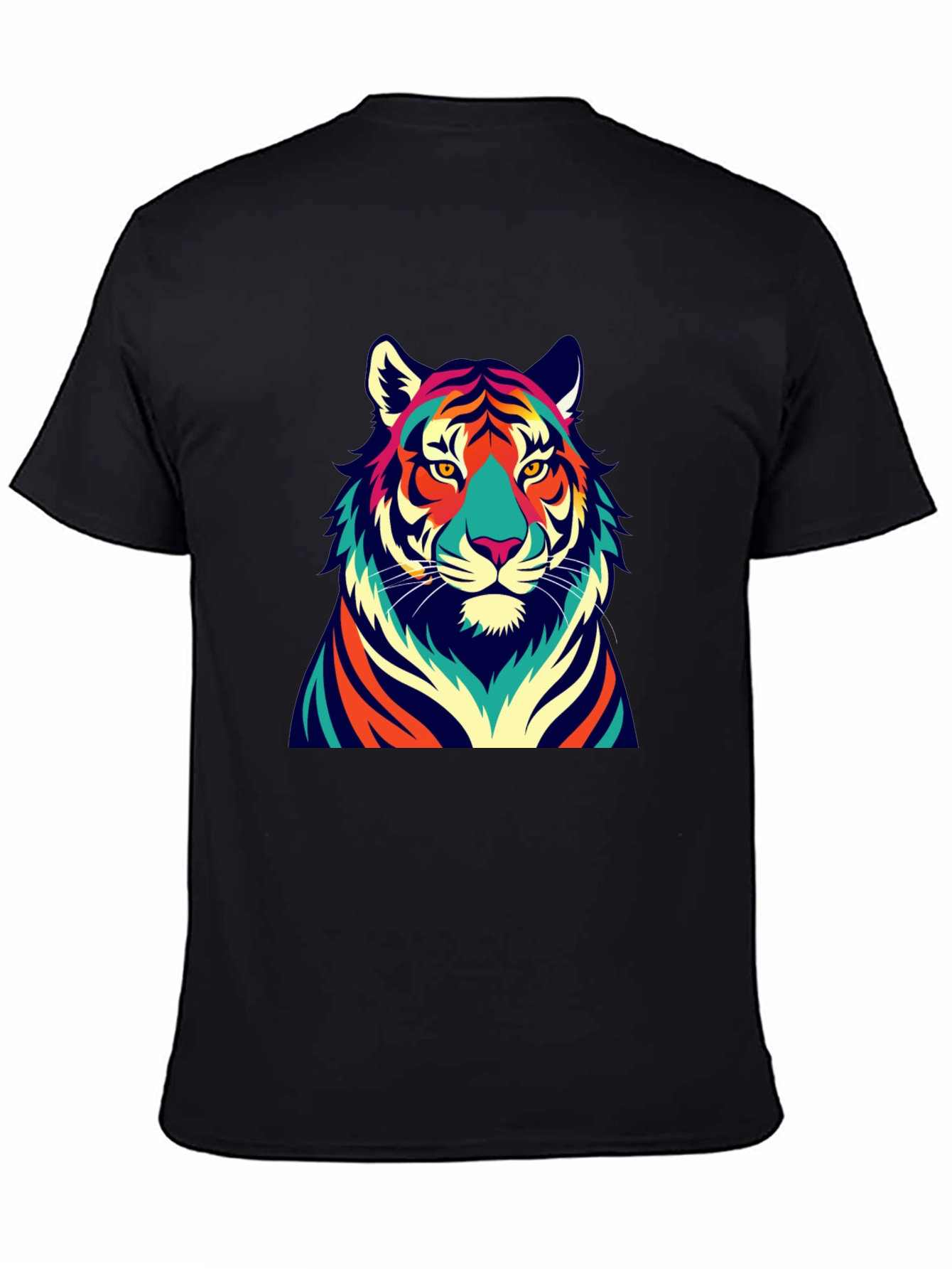 Vibrant Tiger Graphic Tee - Bold Style