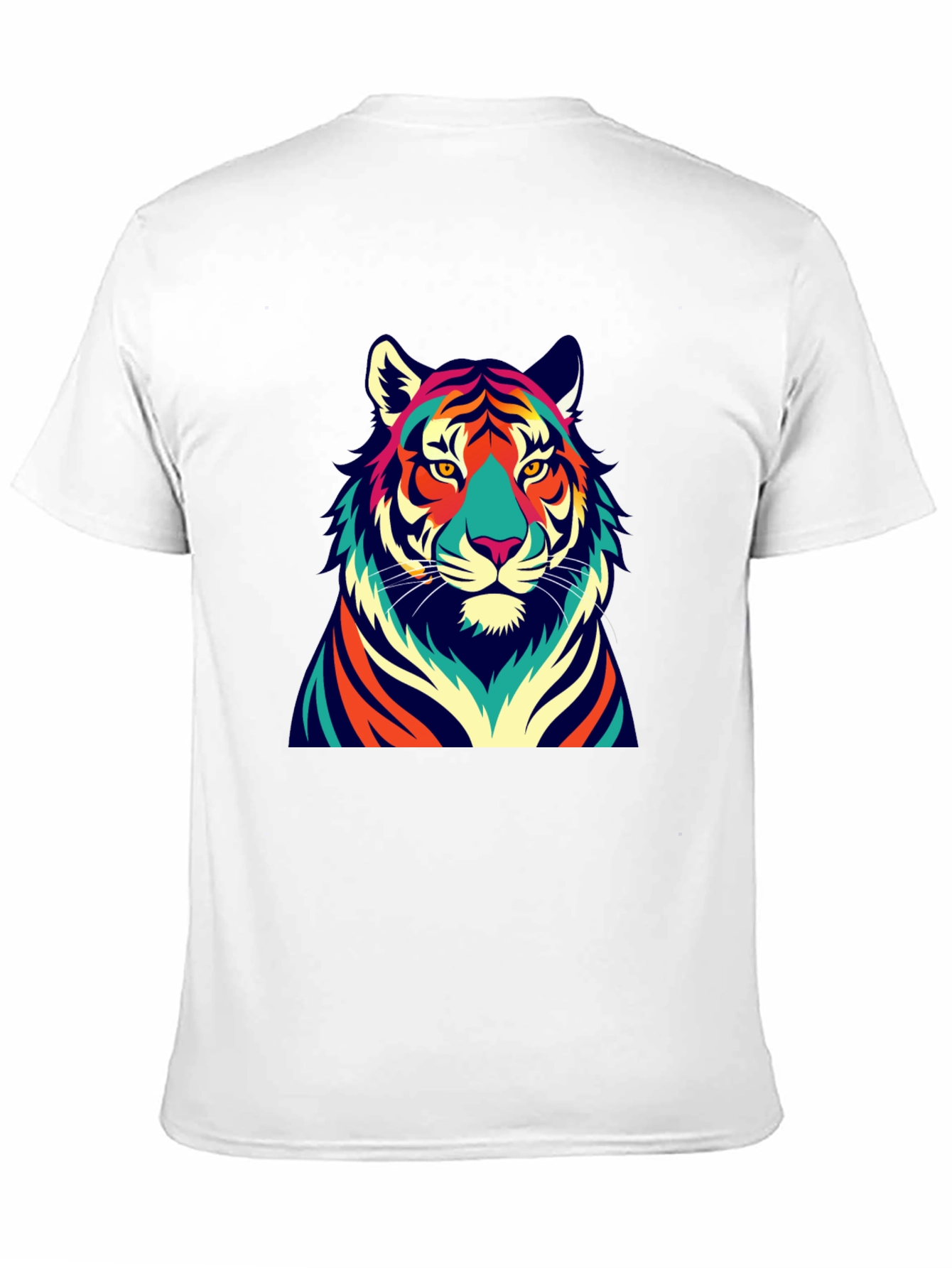 Vibrant Tiger Graphic Tee - Bold Style