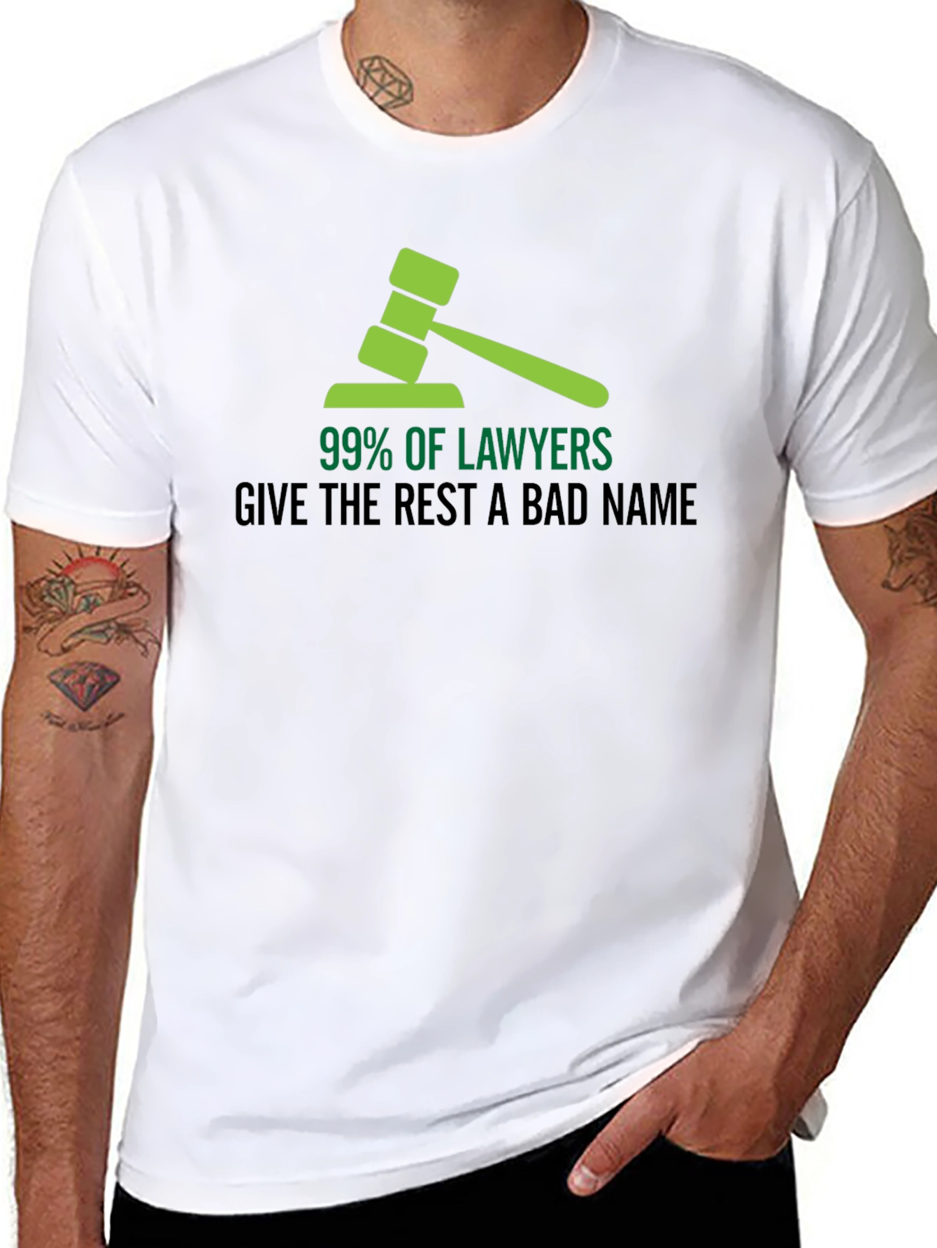 99% of Lawyers Funny Graphic T-Shirt