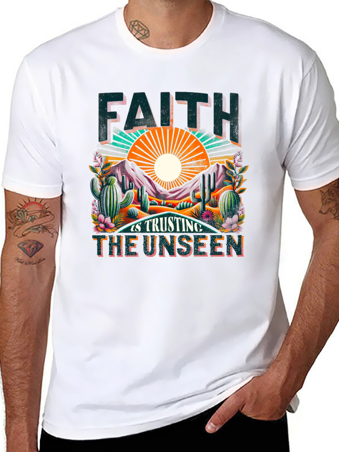 Faith is Trusting the Unseen Graphic Tee