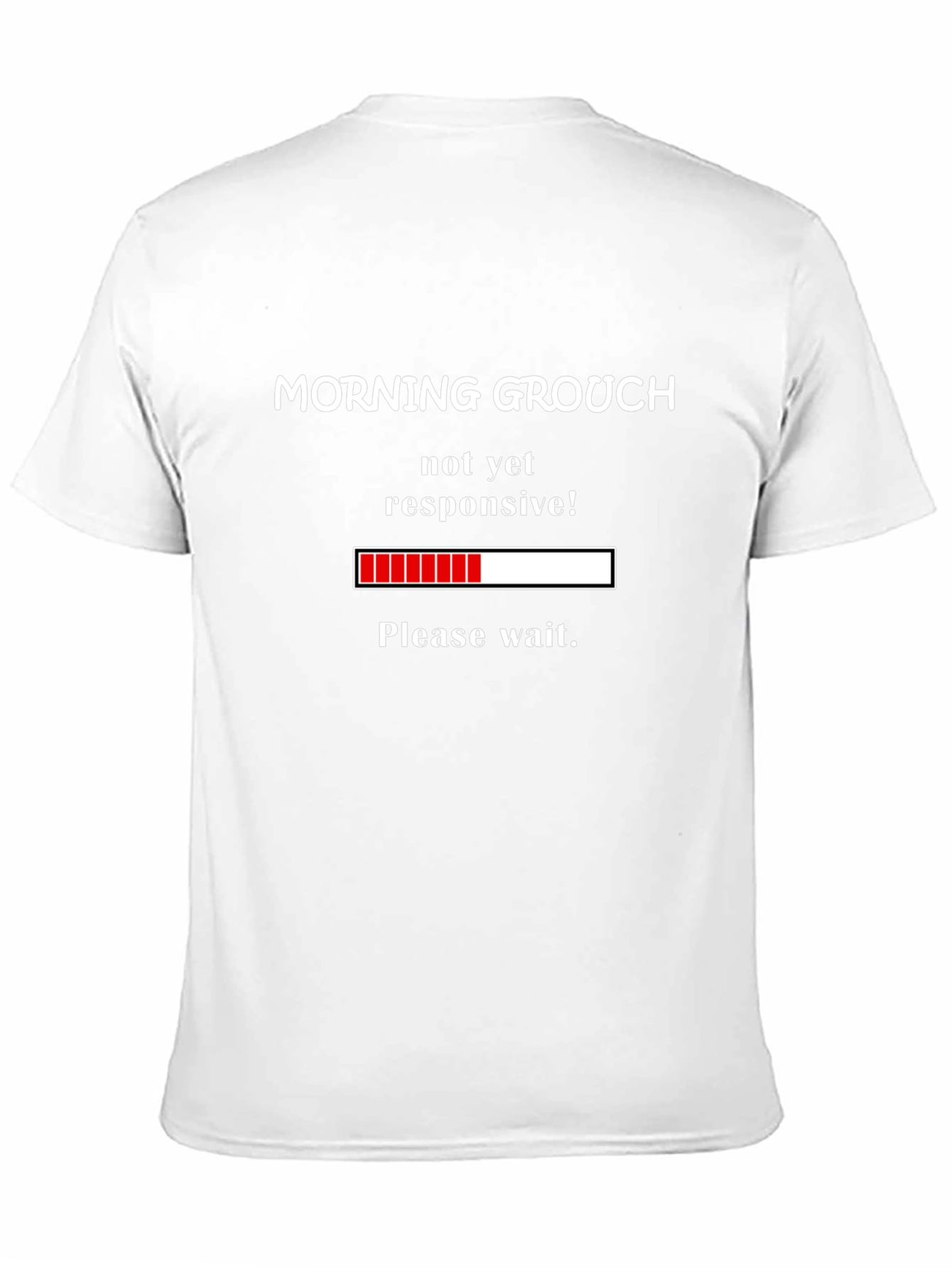 Morning Grouch Loading Funny T-Shirt