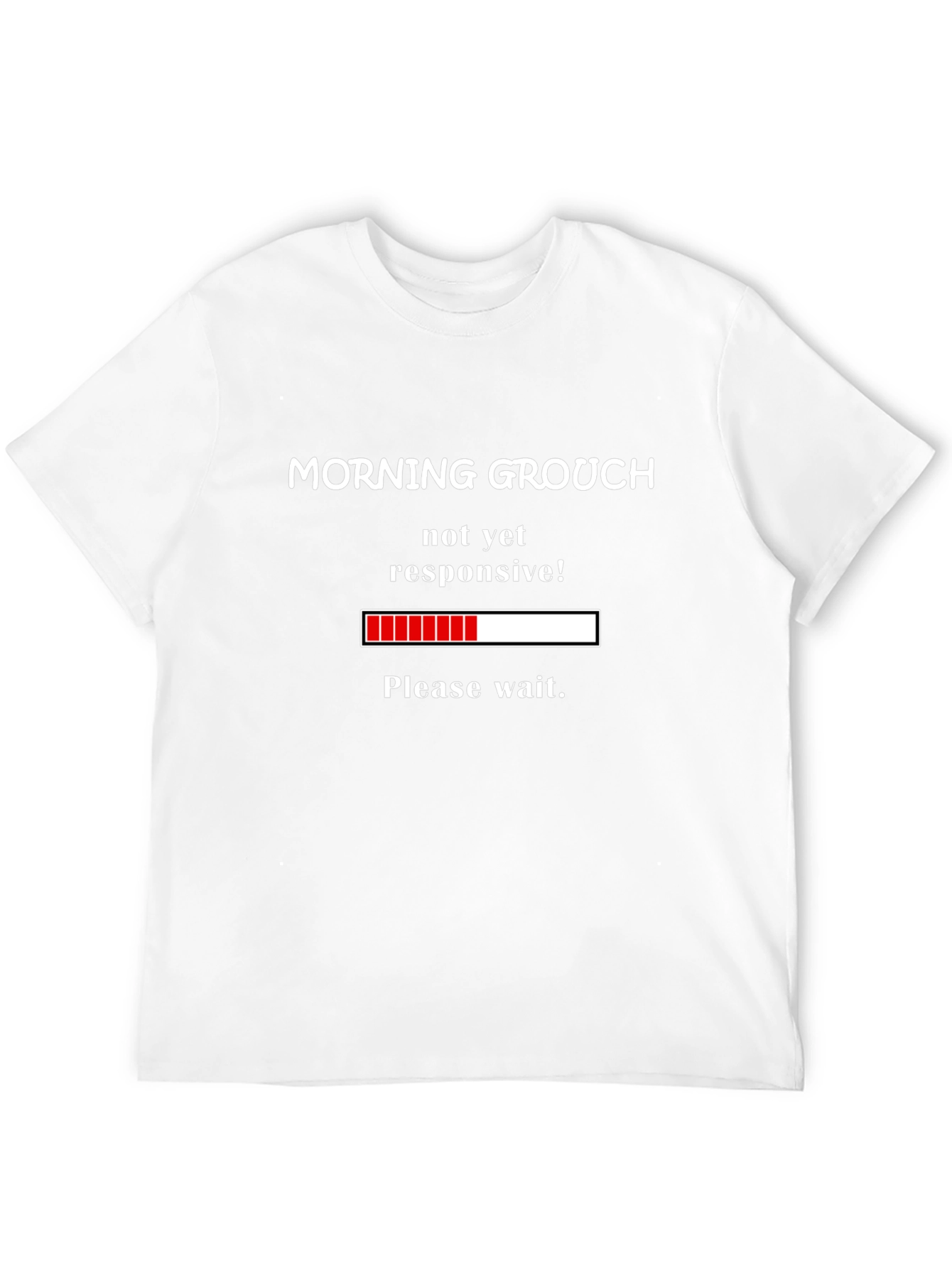 Morning Grouch Loading Funny T-Shirt