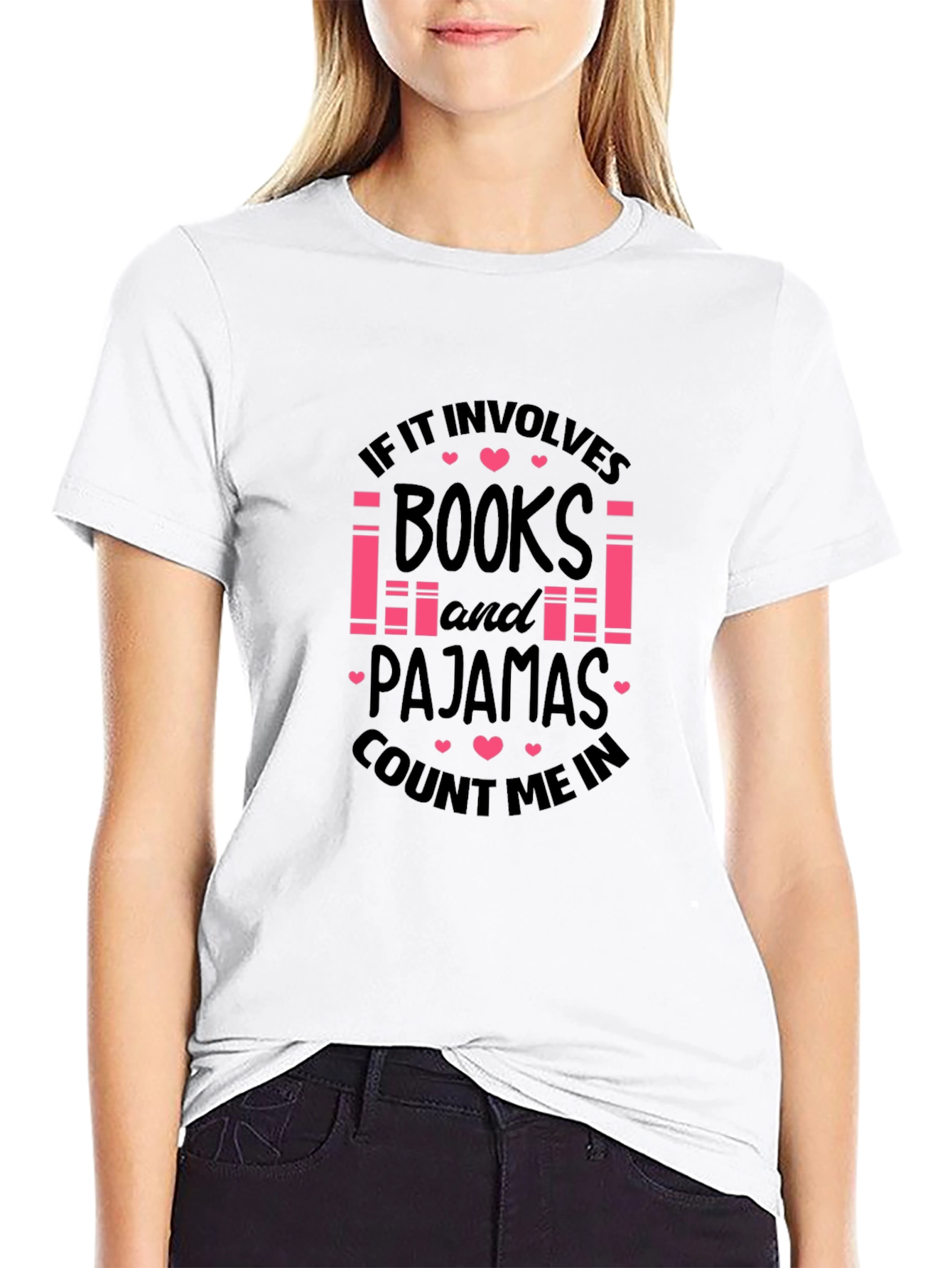 Books & Pajamas Graphic Tee