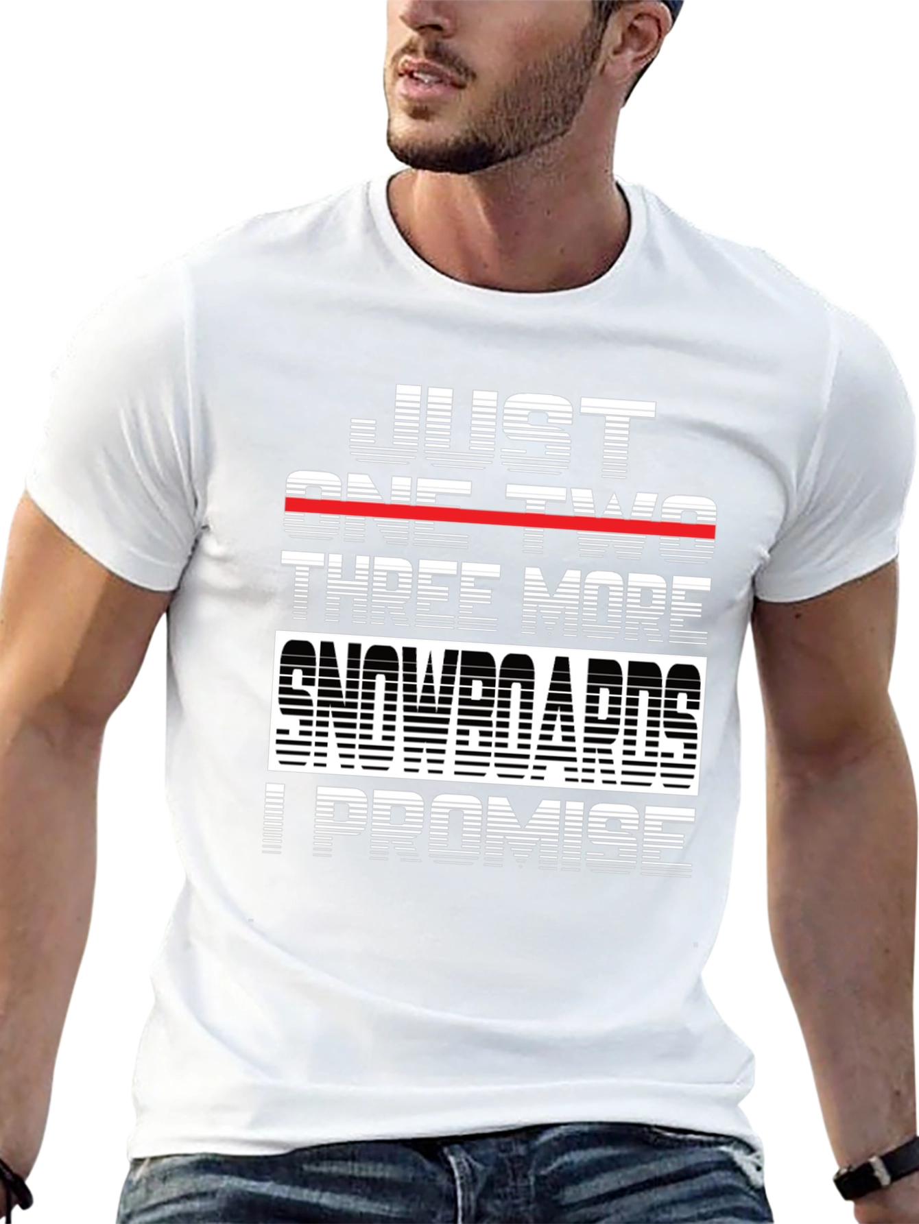 Just One Two Three More Snowboards T-Shirt