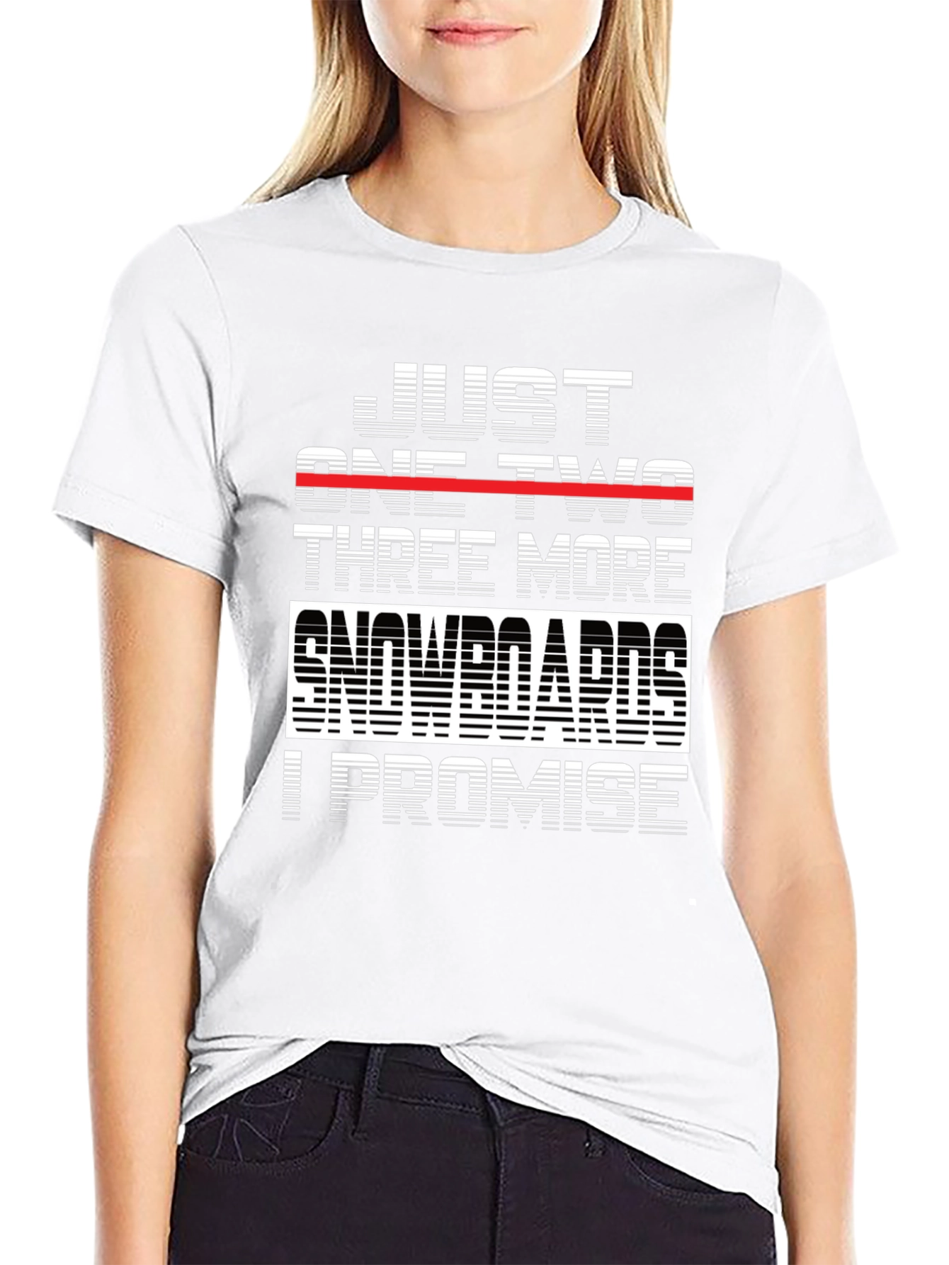 Just One Two Three More Snowboards T-Shirt