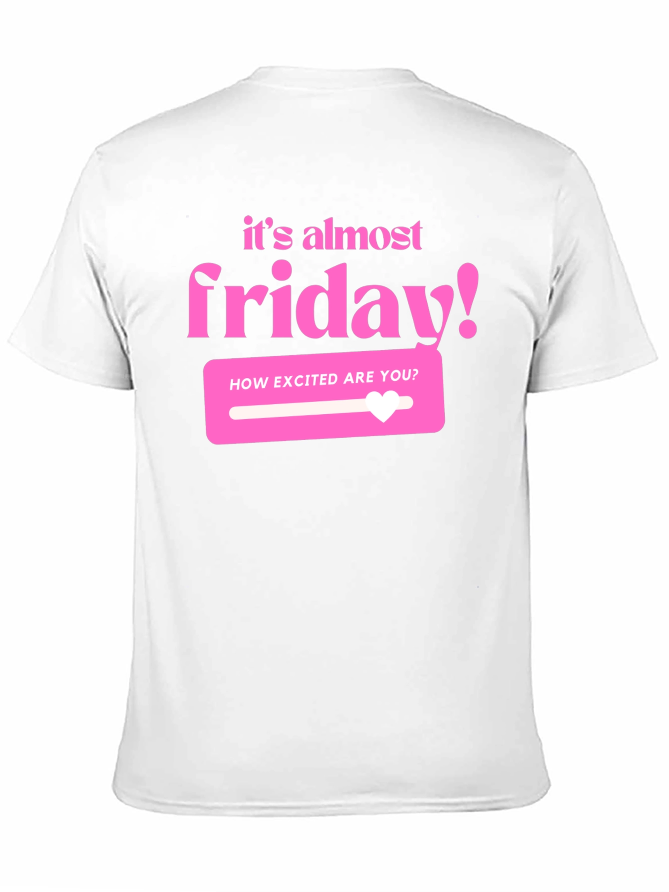 Its Almost Friday T-Shirt - Black