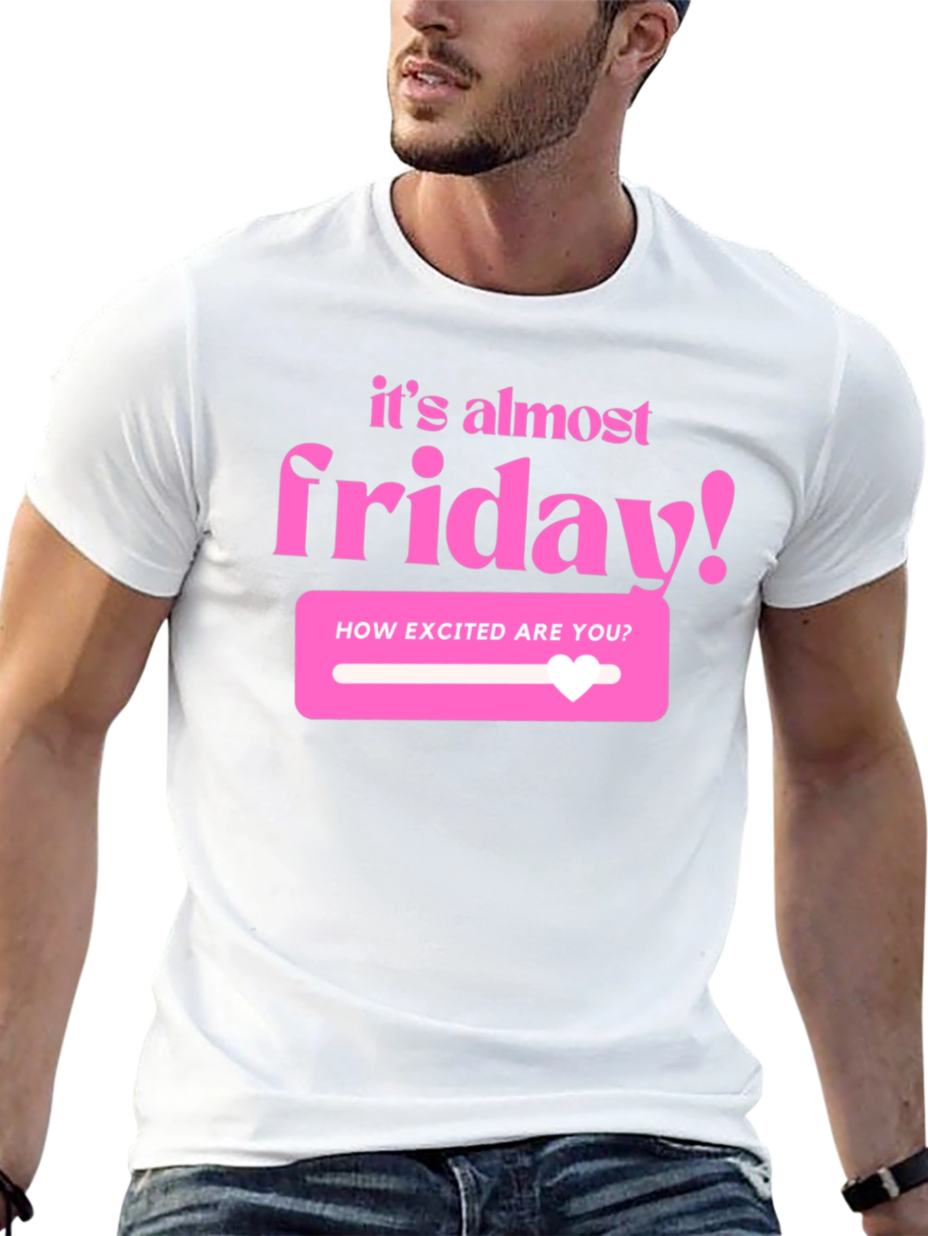Its Almost Friday T-Shirt - Black