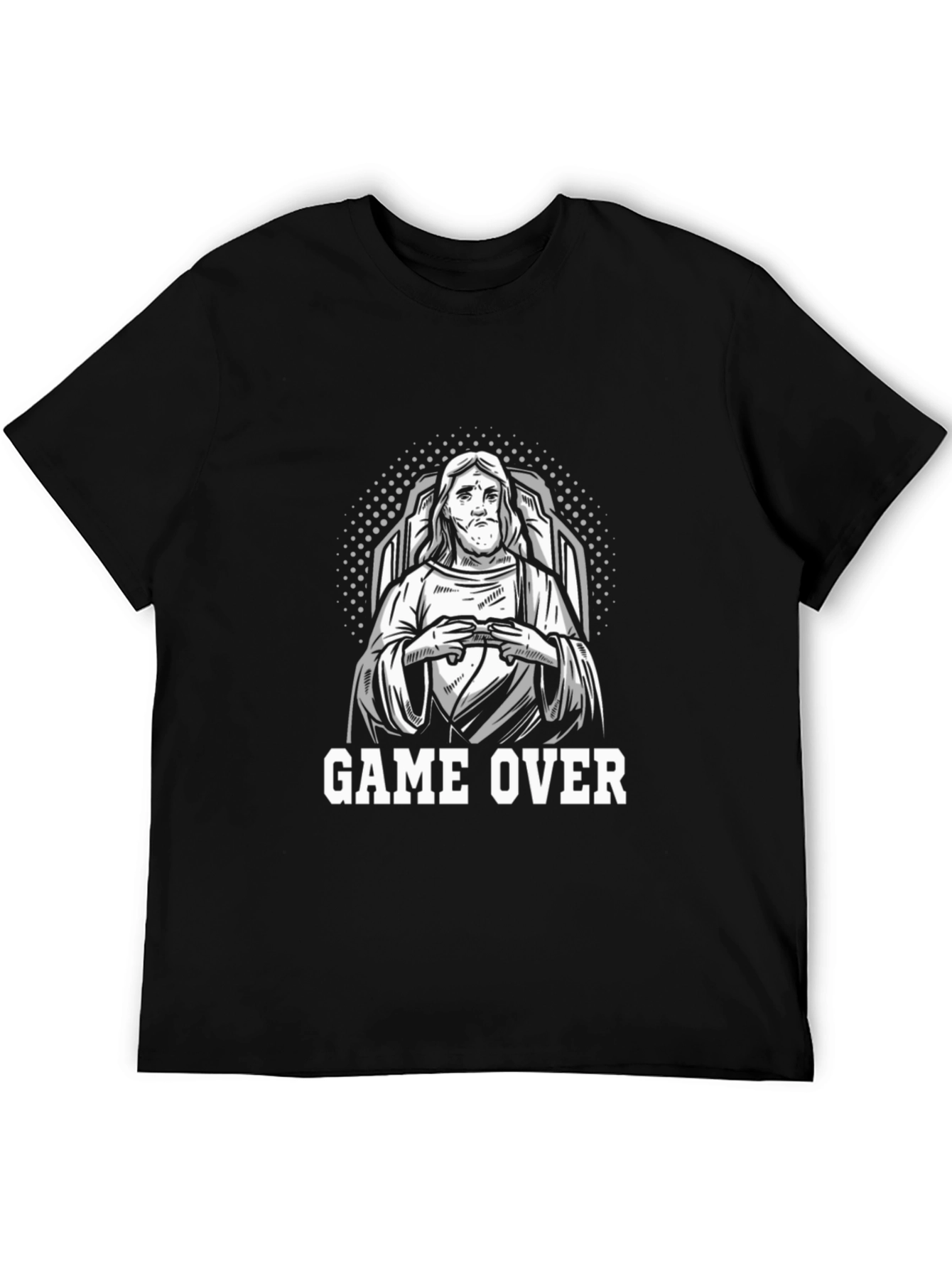 Game Over Jesus T-Shirt - Black