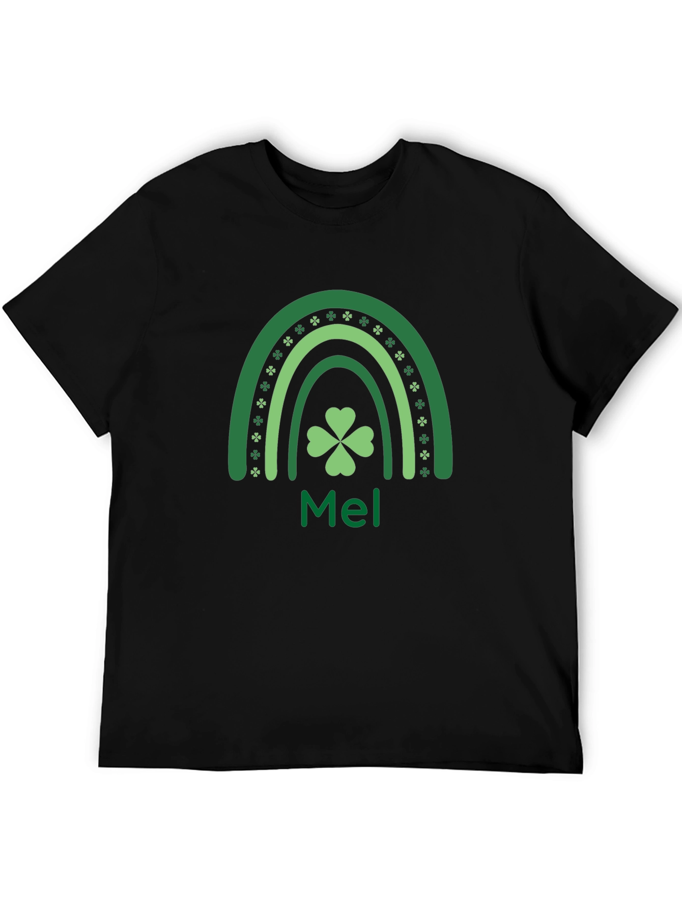 St. Patricks Day Mel Rainbow T-Shirt